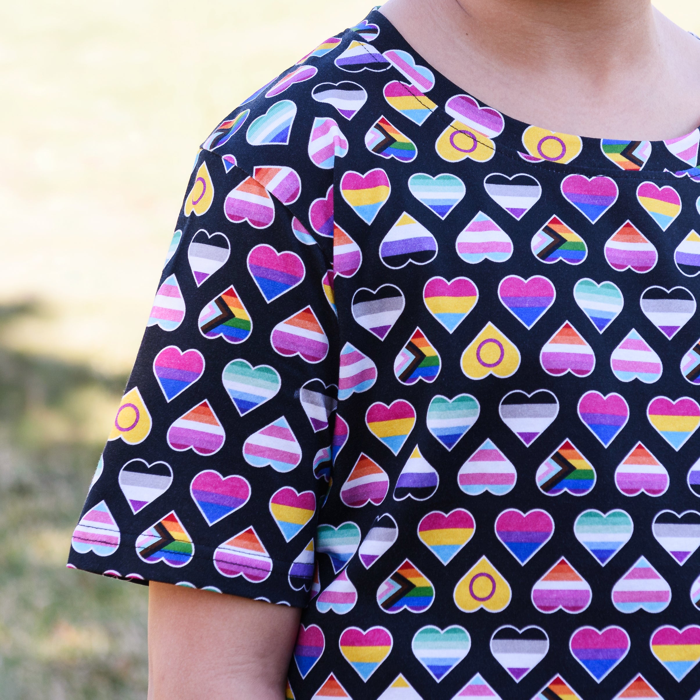 Pride Hearts Kids T-Shirt