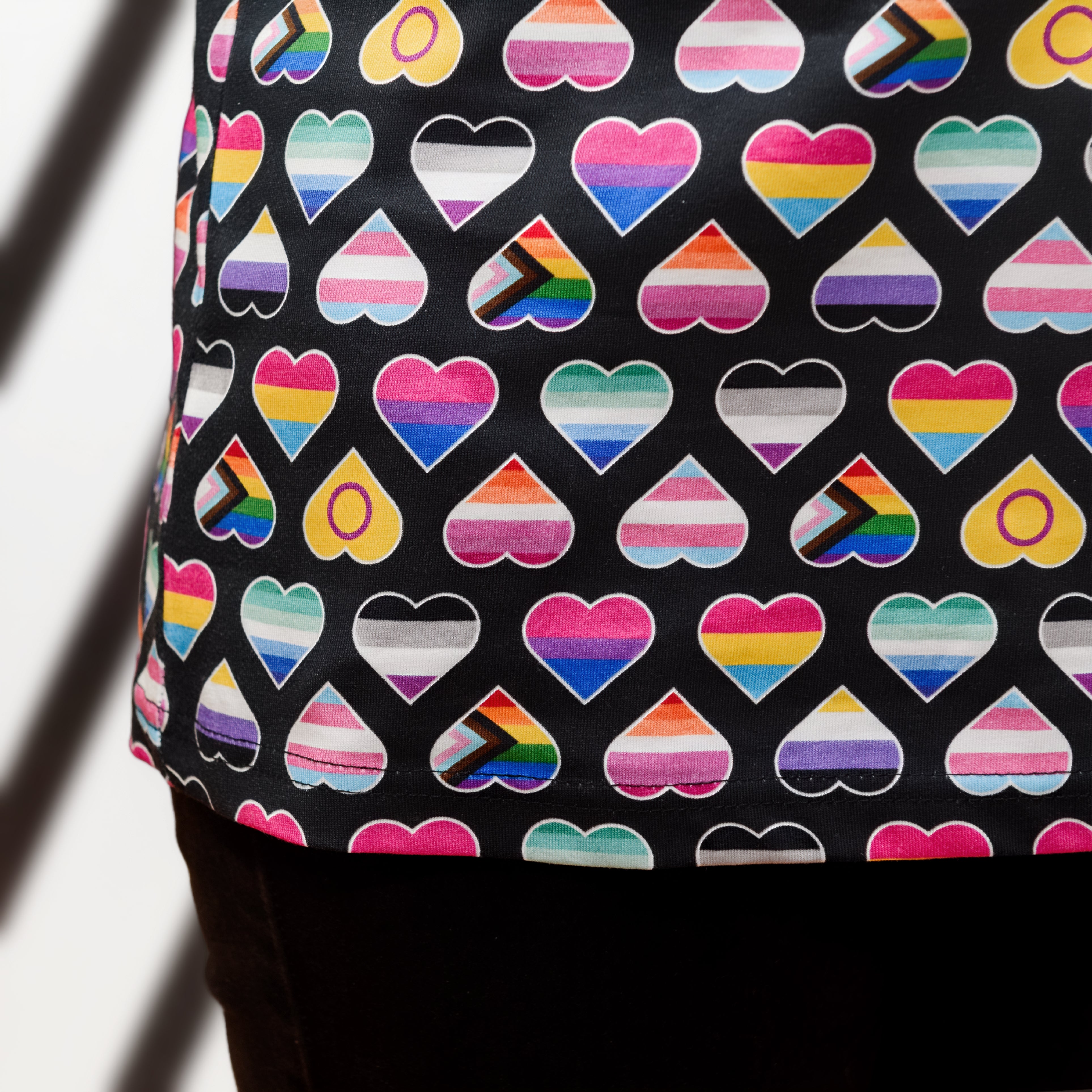 Pride Hearts Unisex Adults T-Shirt