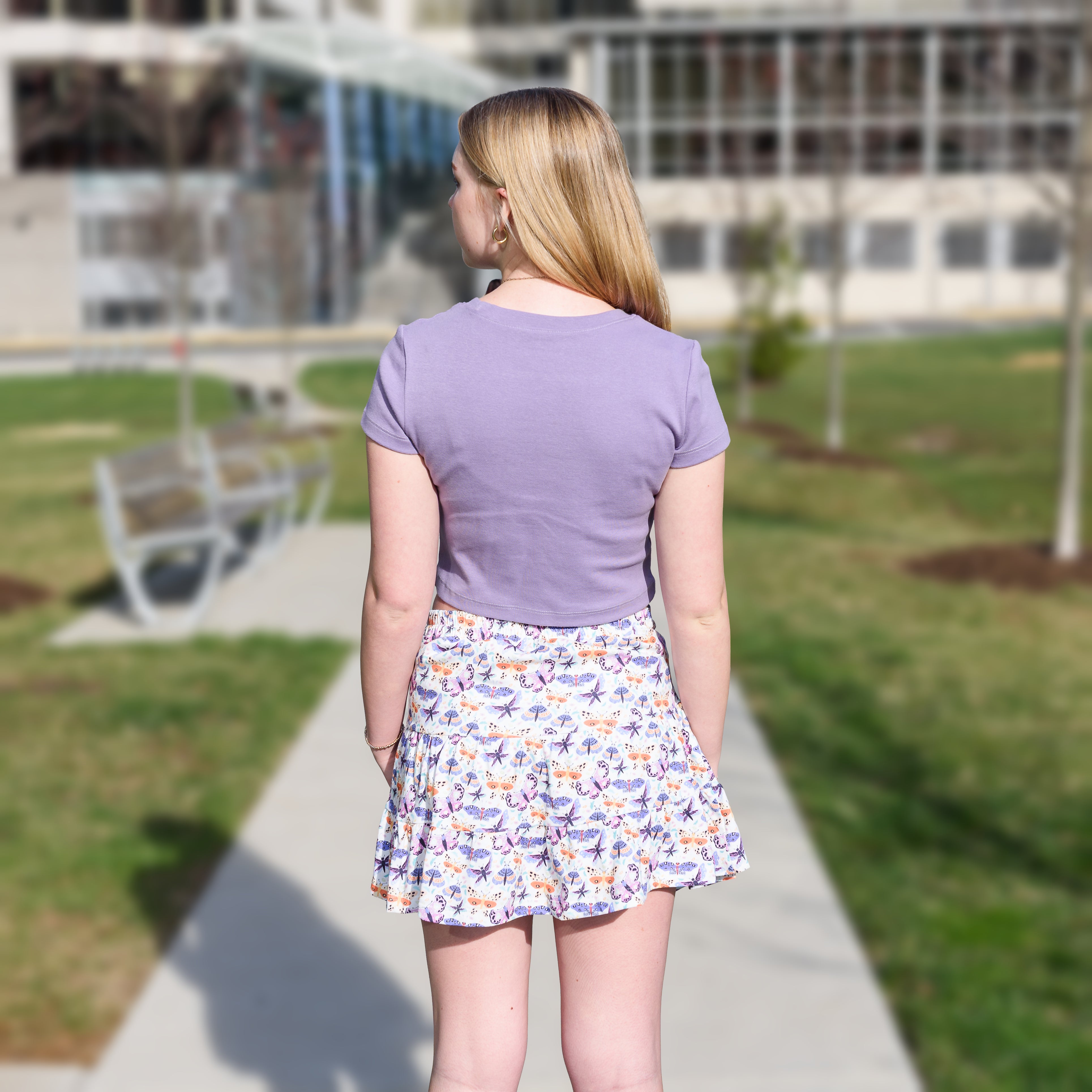 Purple Crop Top (Teen)