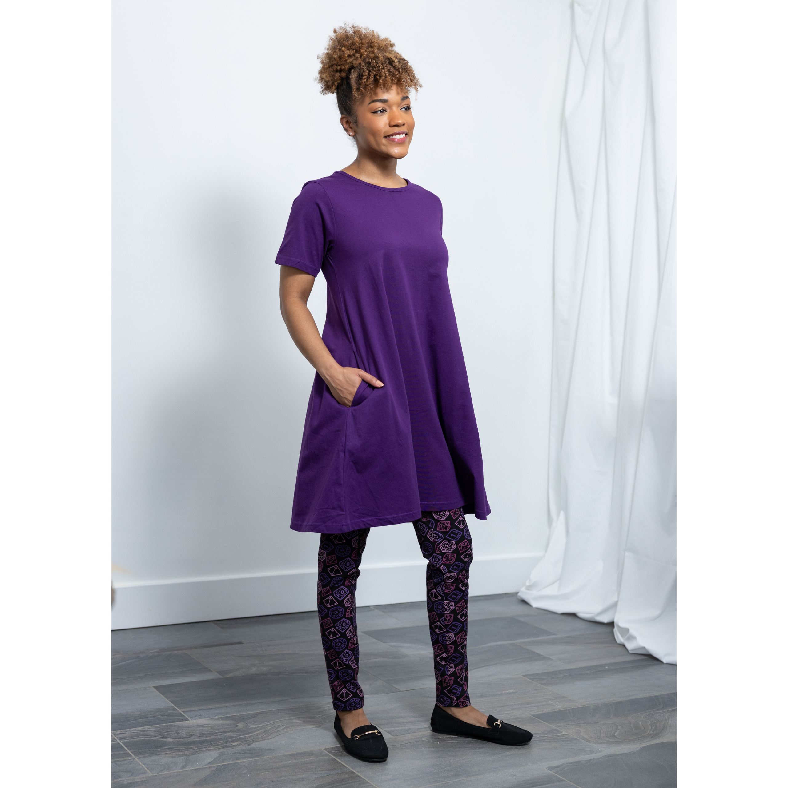Purple Long Tunic