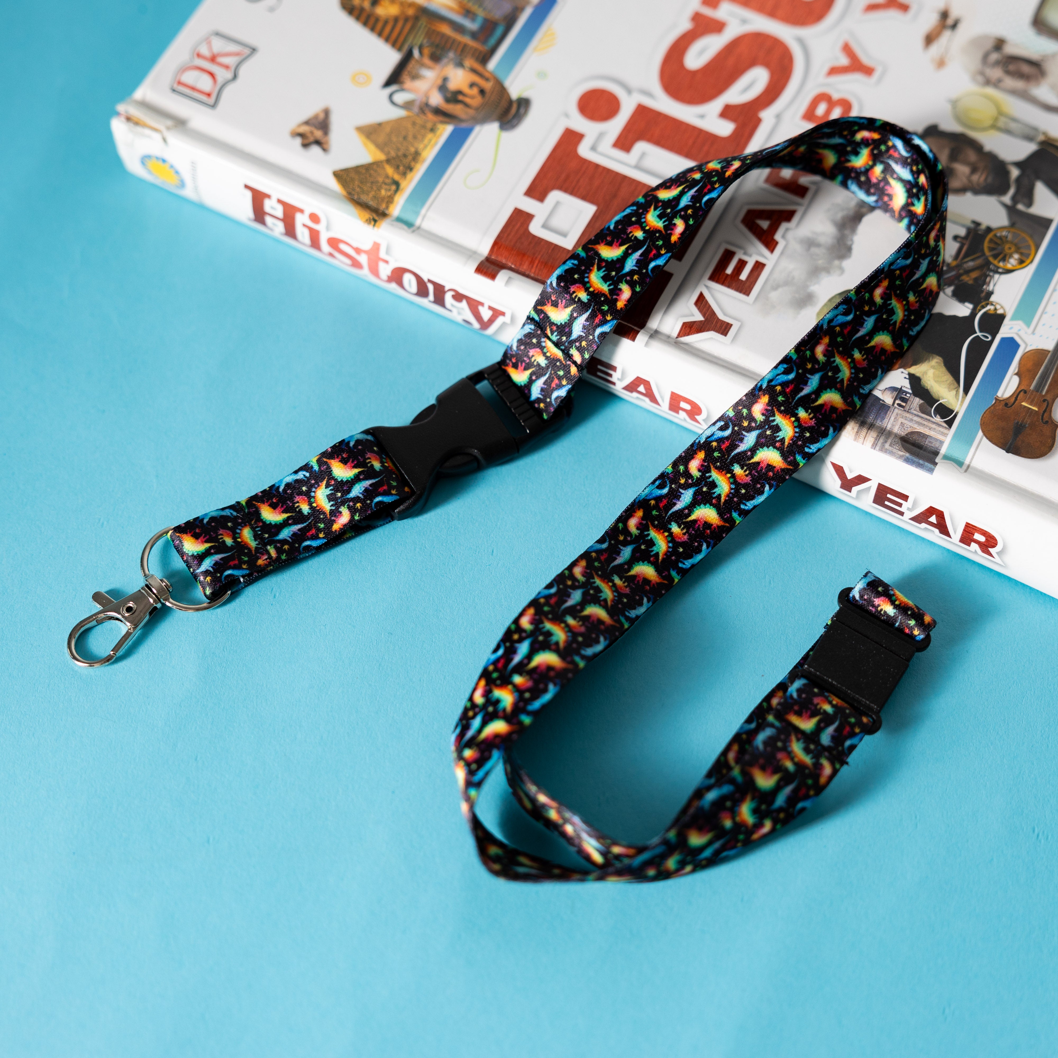 Rainbowsaurus Lanyard