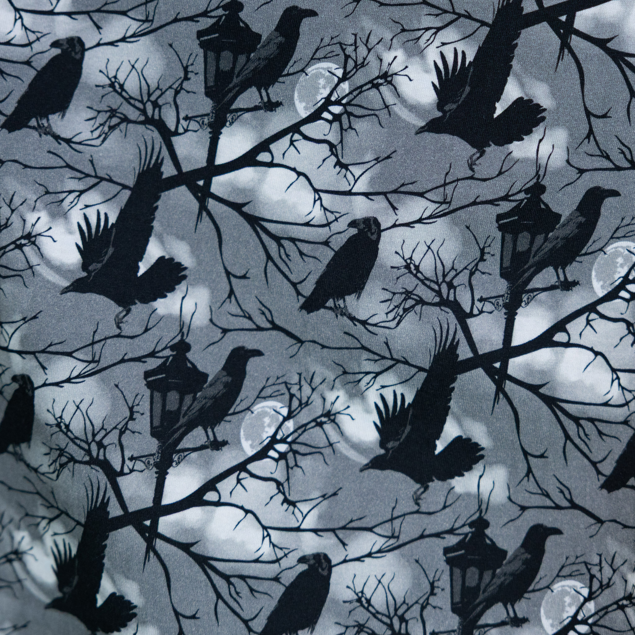 Raven 3/4th Sleeves Twirl Dress