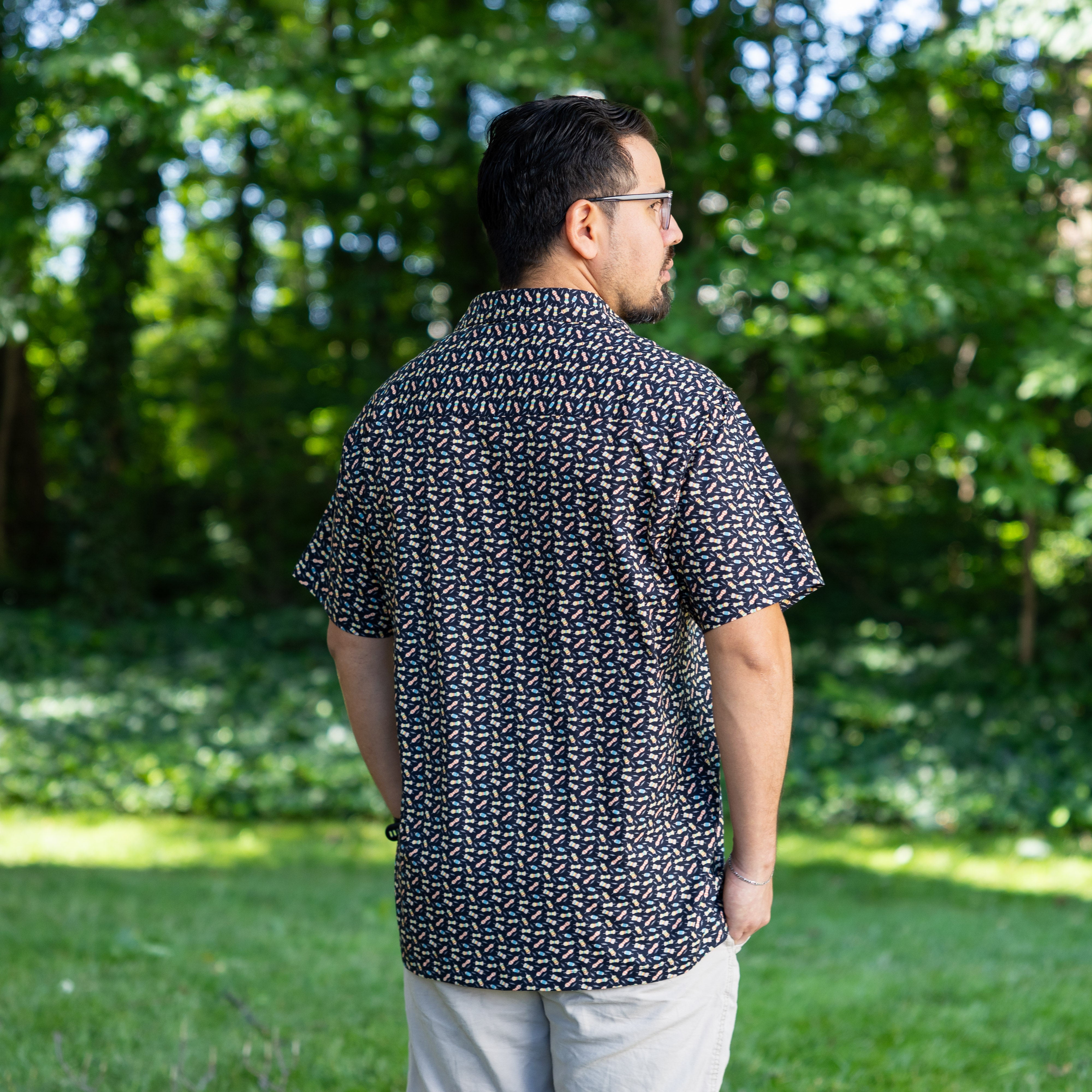 Resistors Short Sleeves Button-Up Shirt