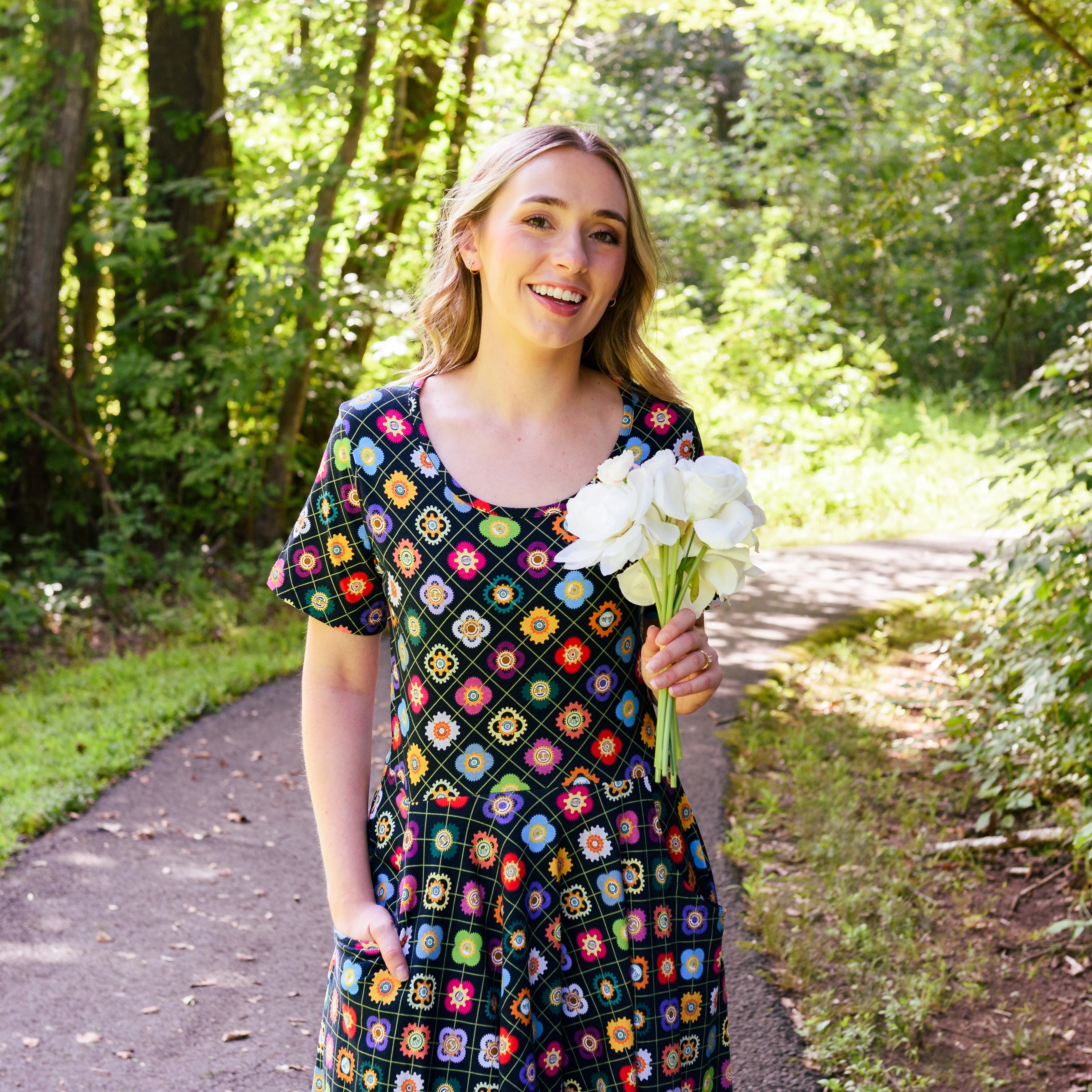 Cortlen Fixes Everything x Svaha USA Gears of Revolution Twirl Dress