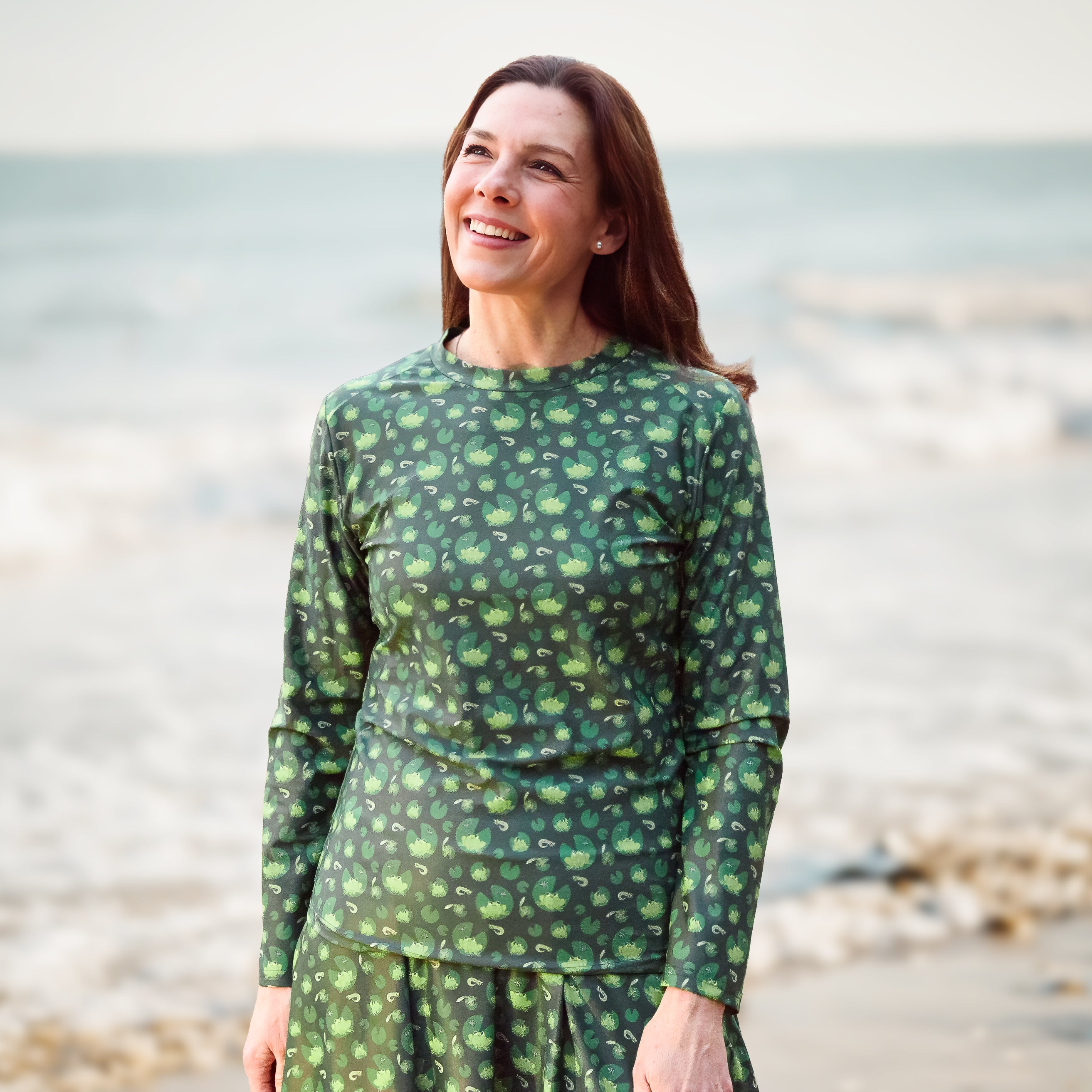 Ribbit Adult Rash Guard