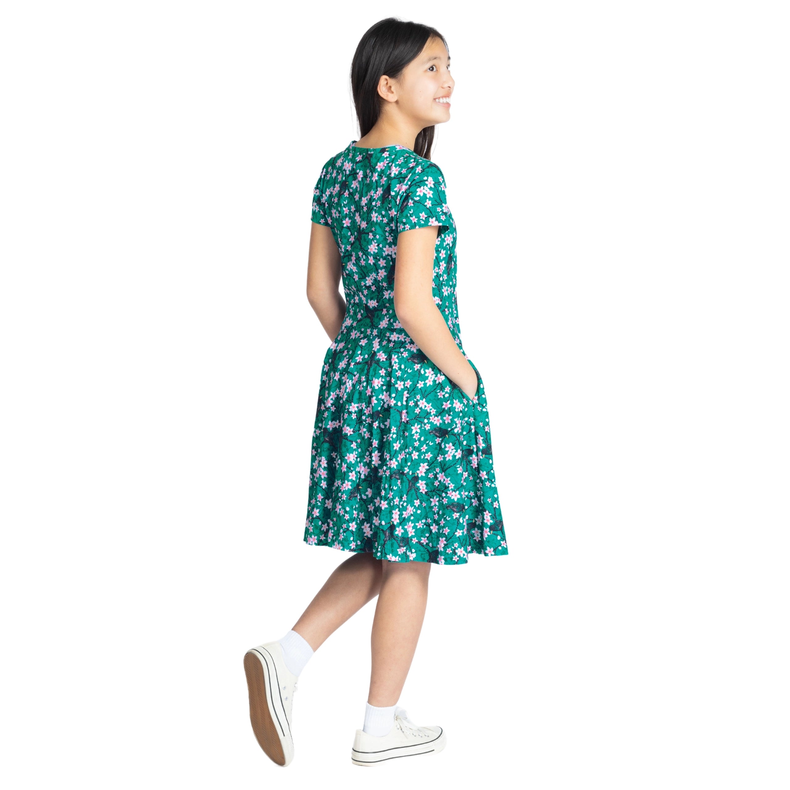 Sakura Starlings Kids Twirl Dress