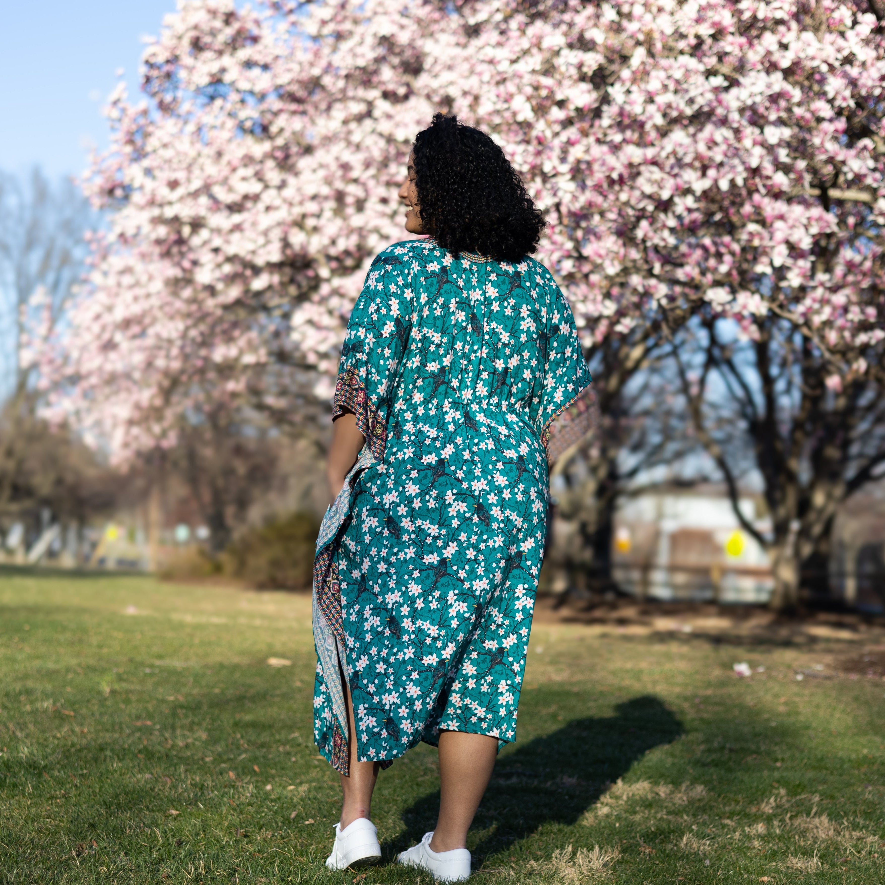 Sakura Starlings Kaftan