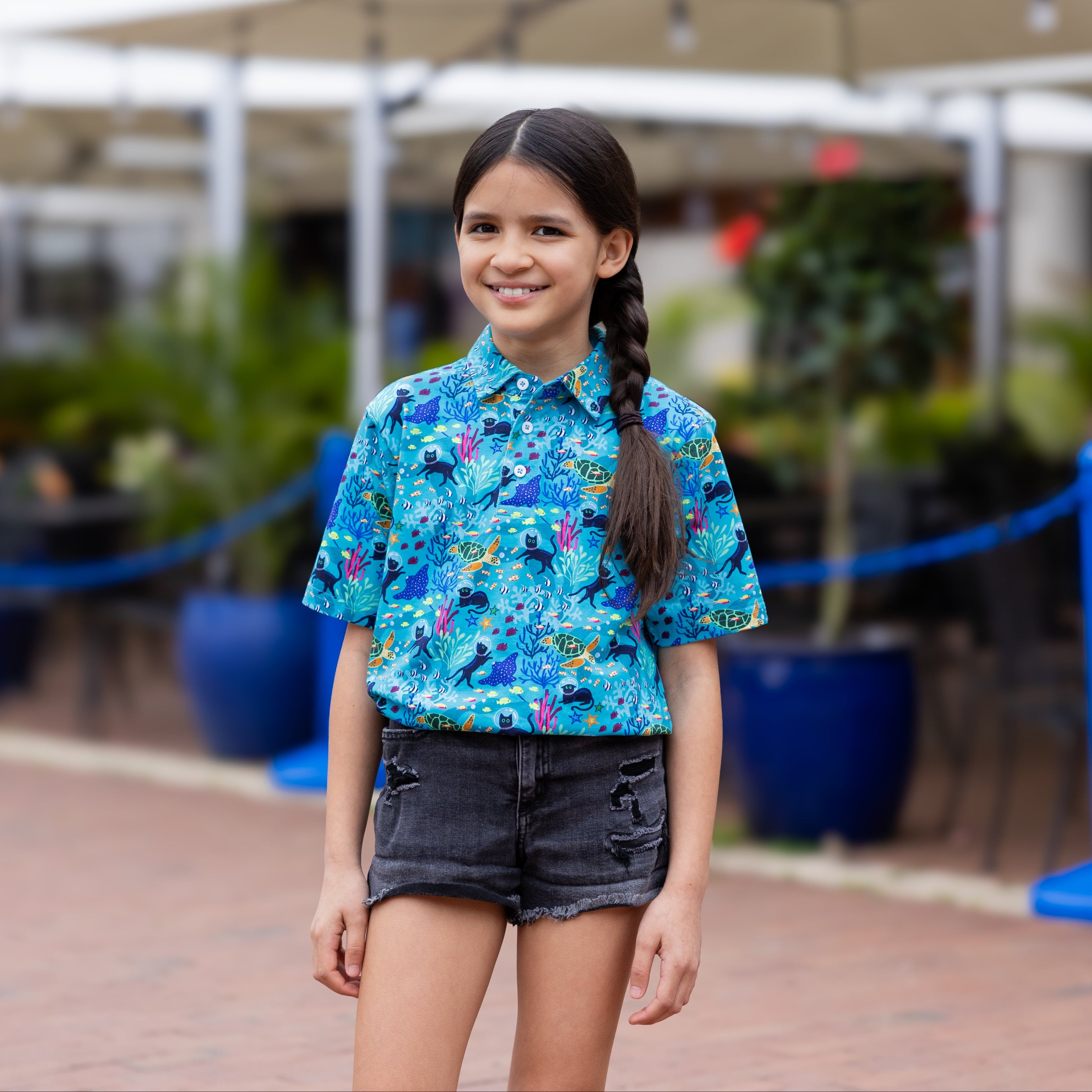 Seabed Exploration Kids Polo