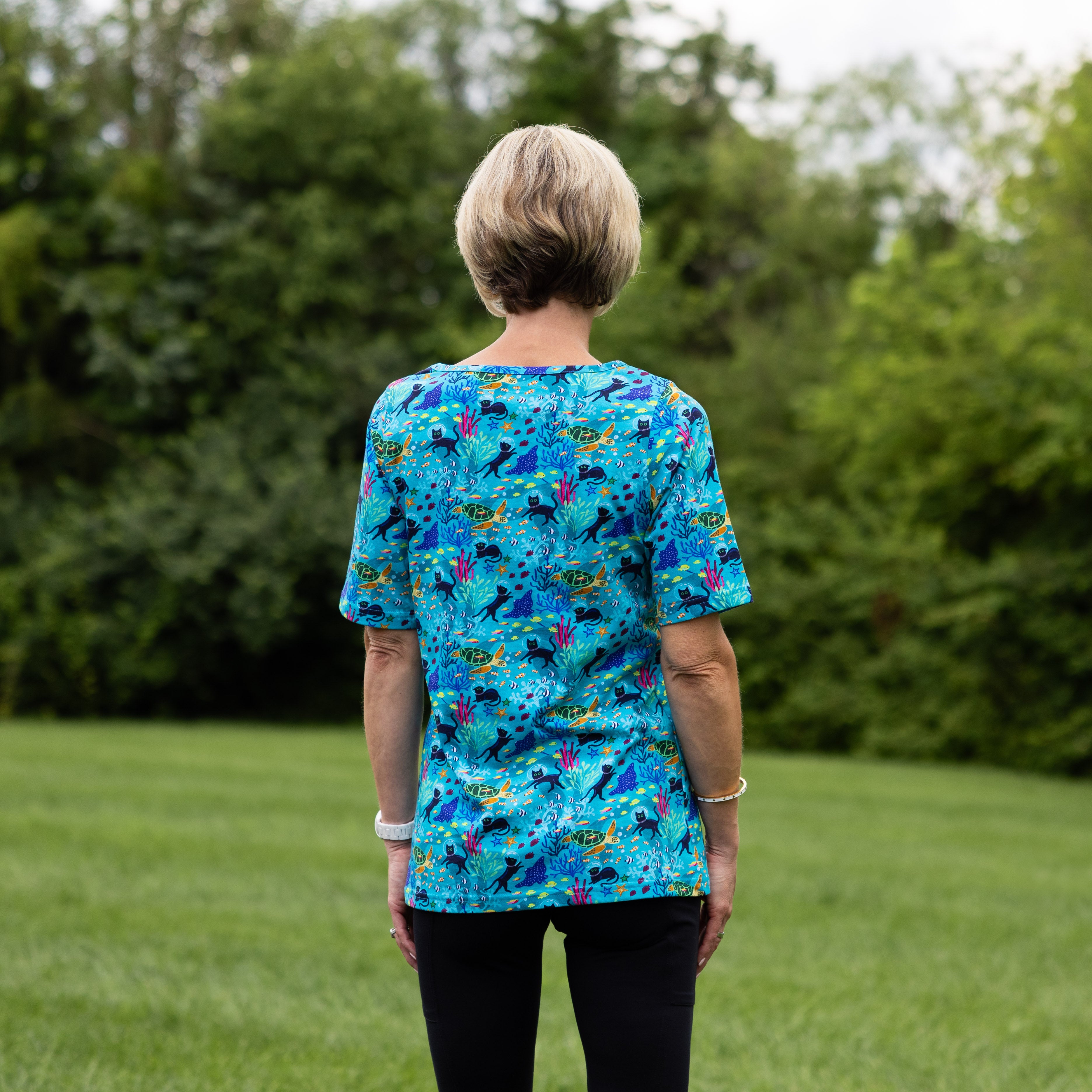 Seabed Exploration Tunic Top