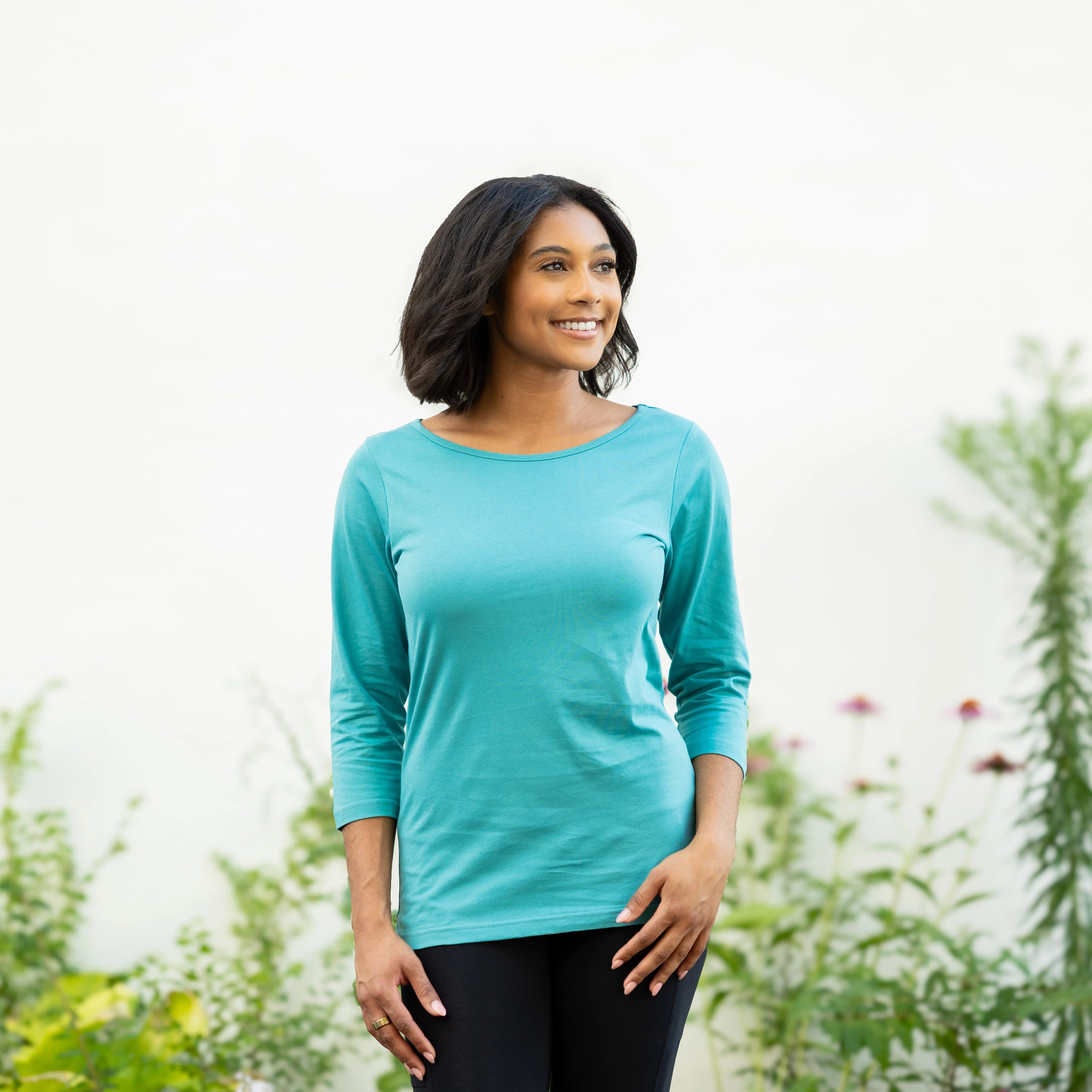 Seafoam Green Tunic Top
