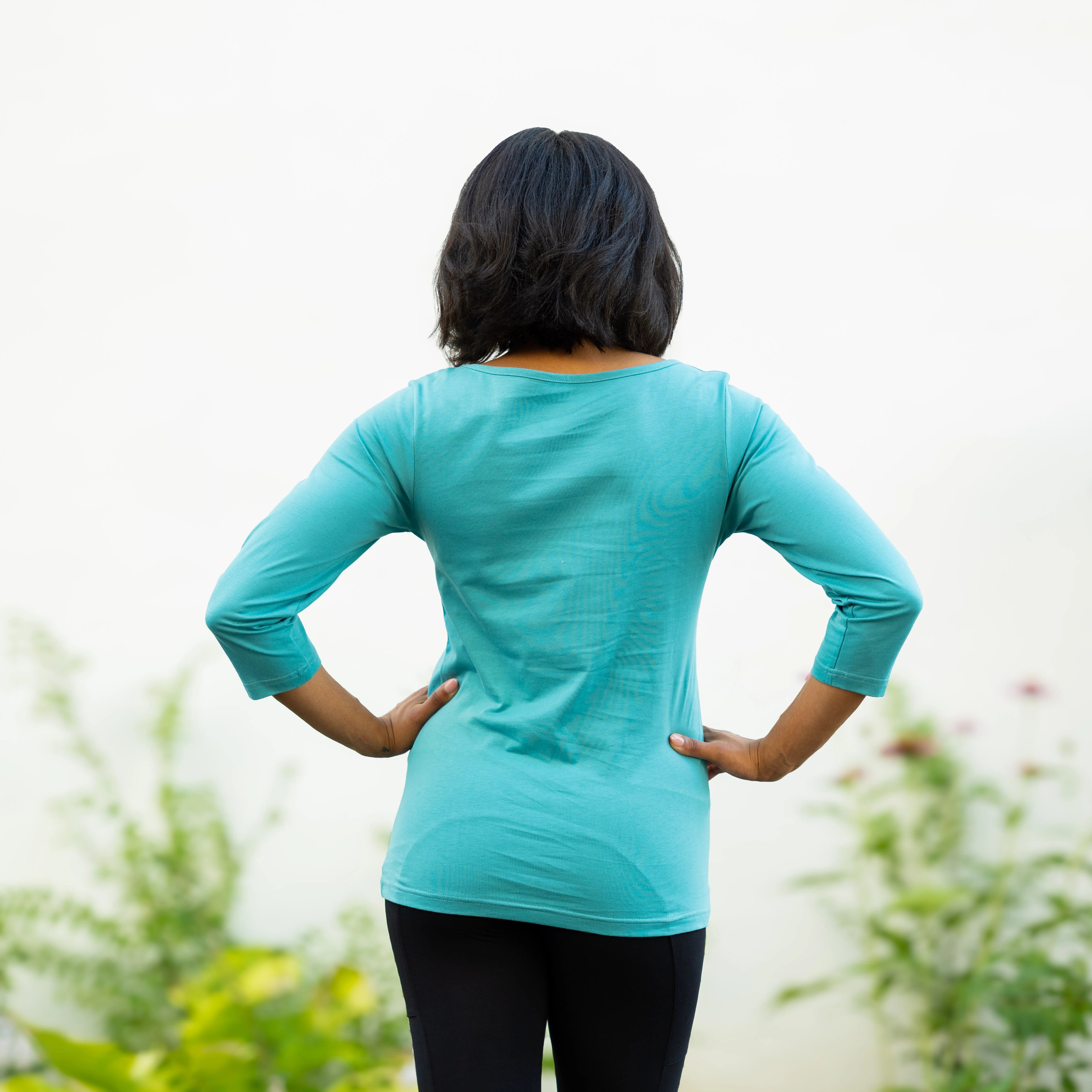 Seafoam Green Tunic Top