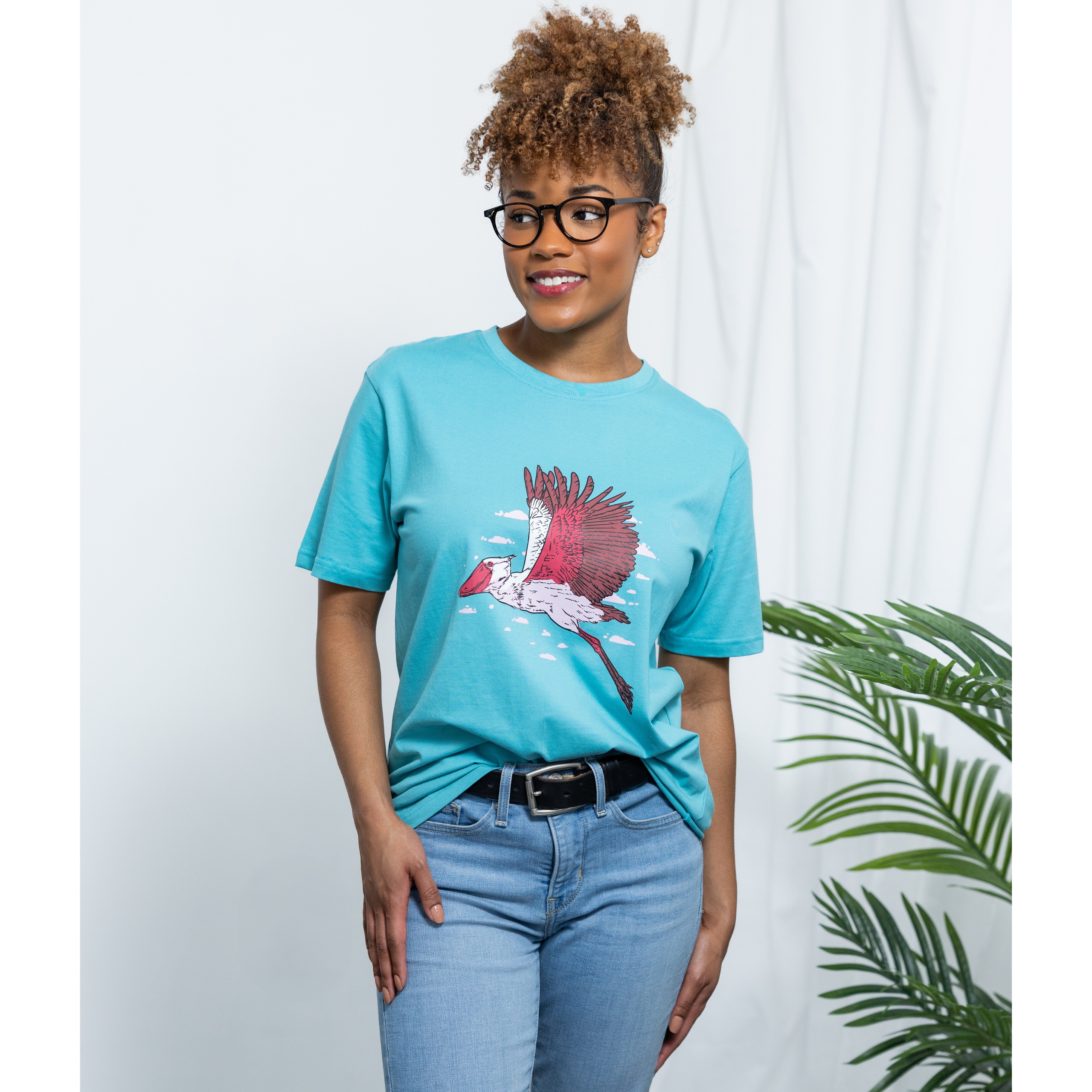 Shoebill Stork Unisex Adults T-Shirt