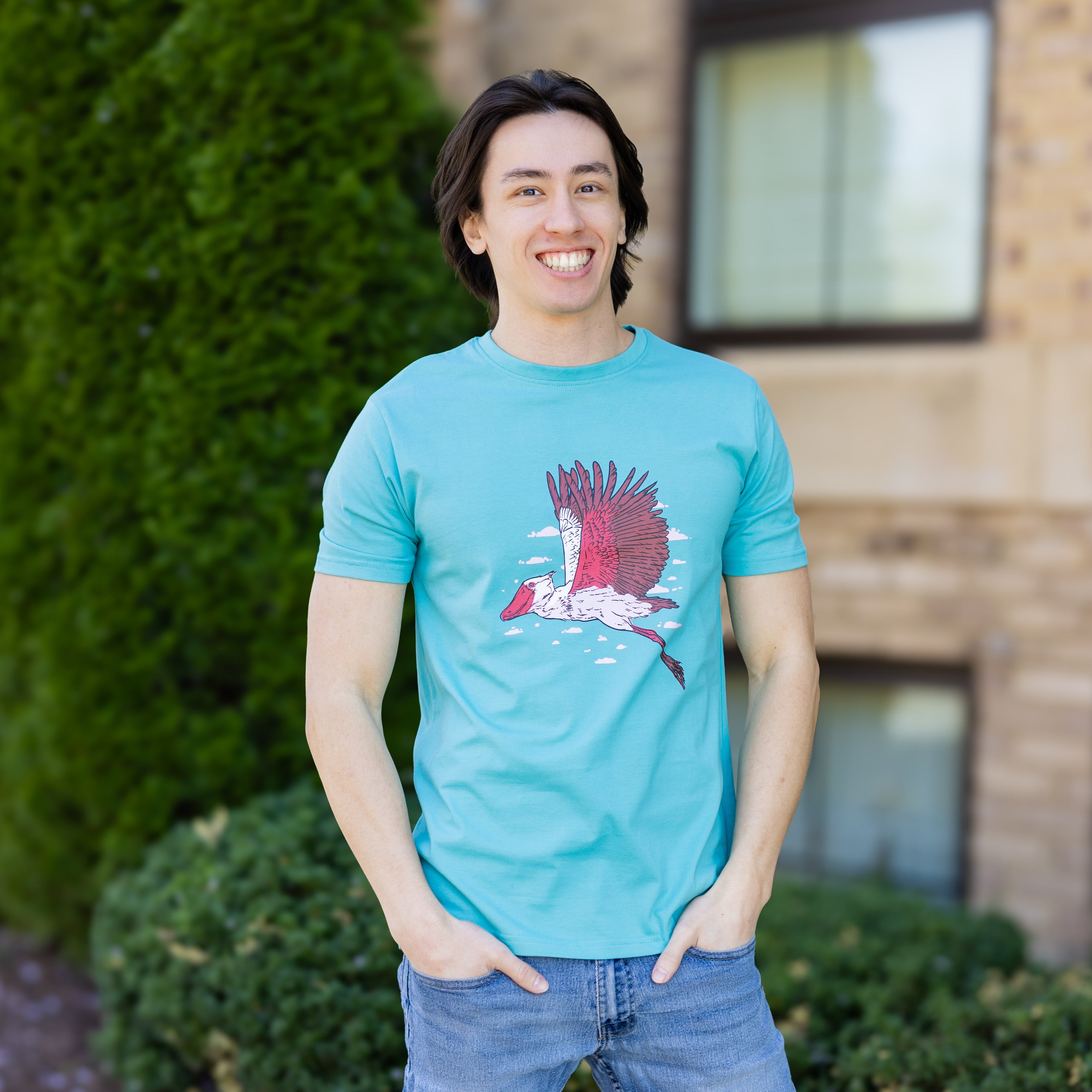 Shoebill Stork Unisex Adults T-Shirt