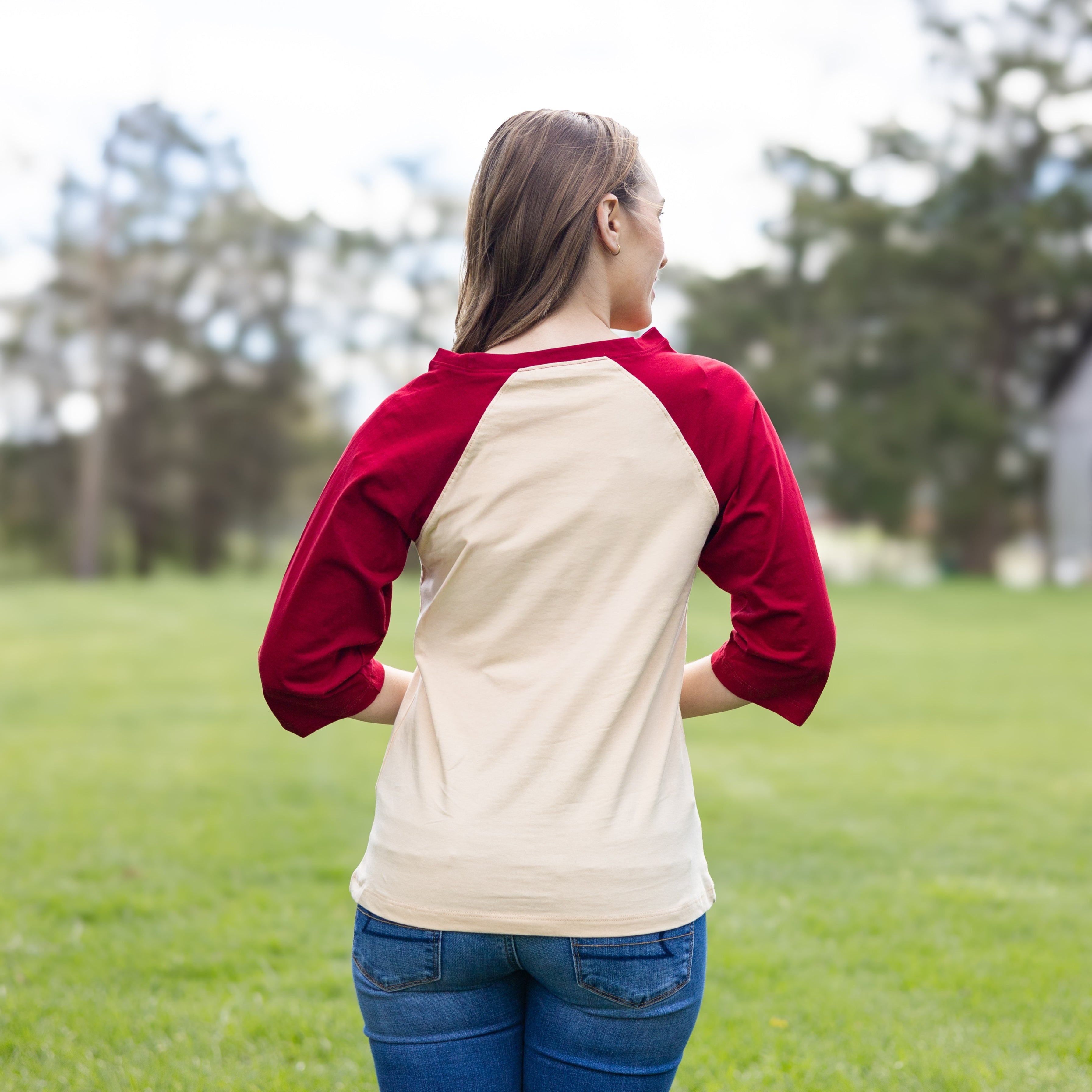 Shoebill Stork Raglan Top