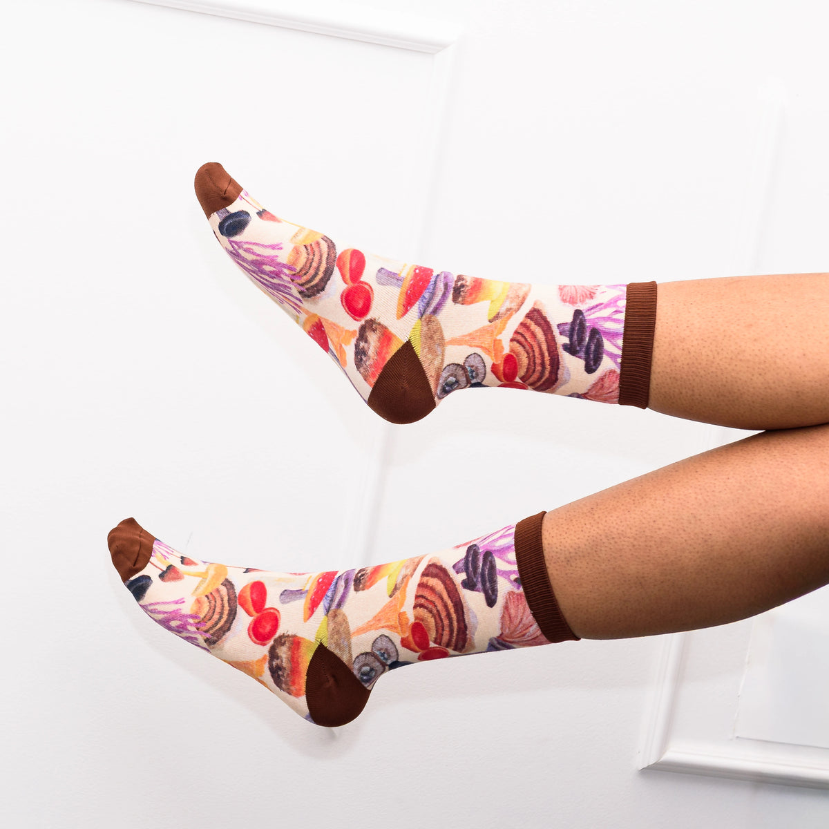 Shroom Bloom Crew Socks