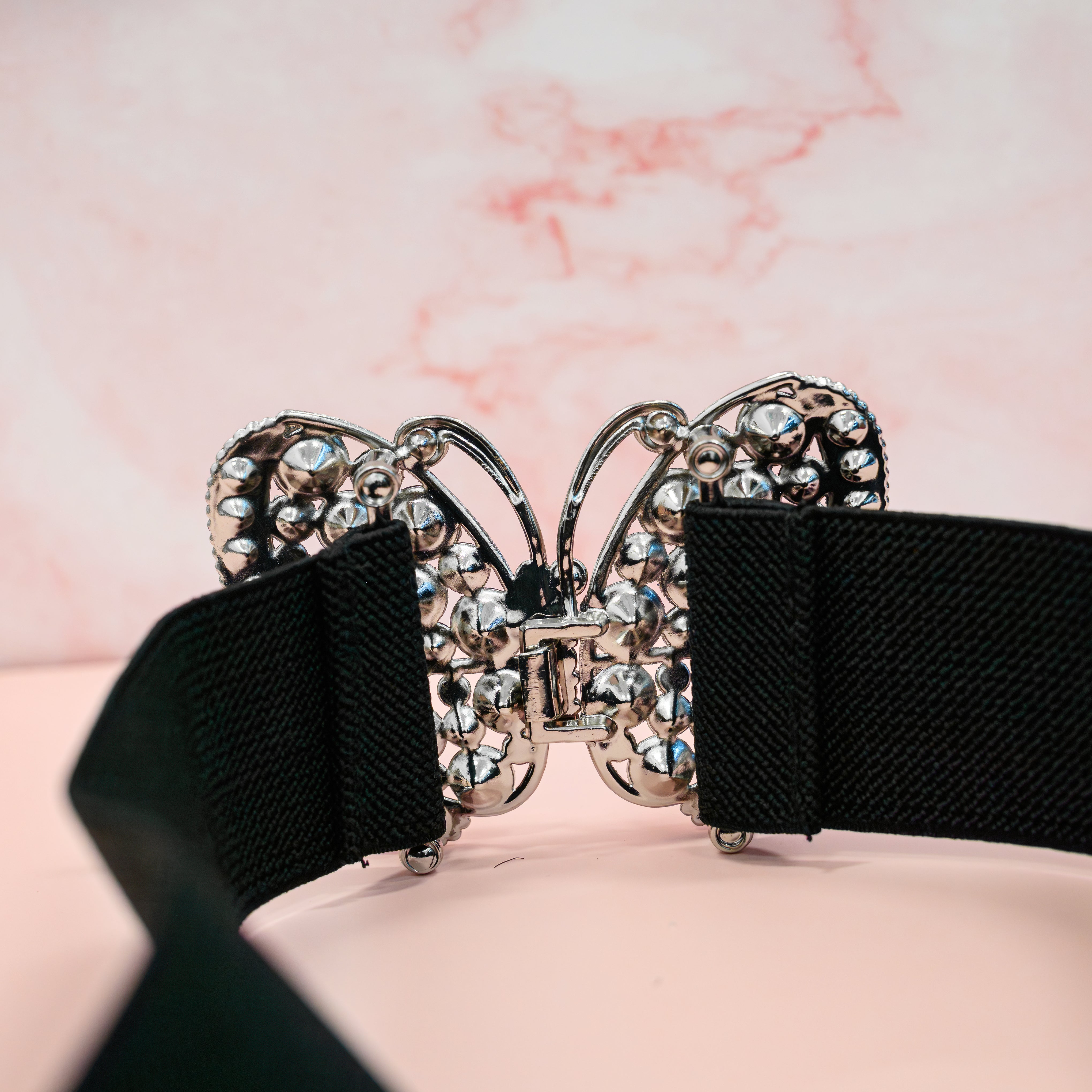 Silver Butterfly Belt