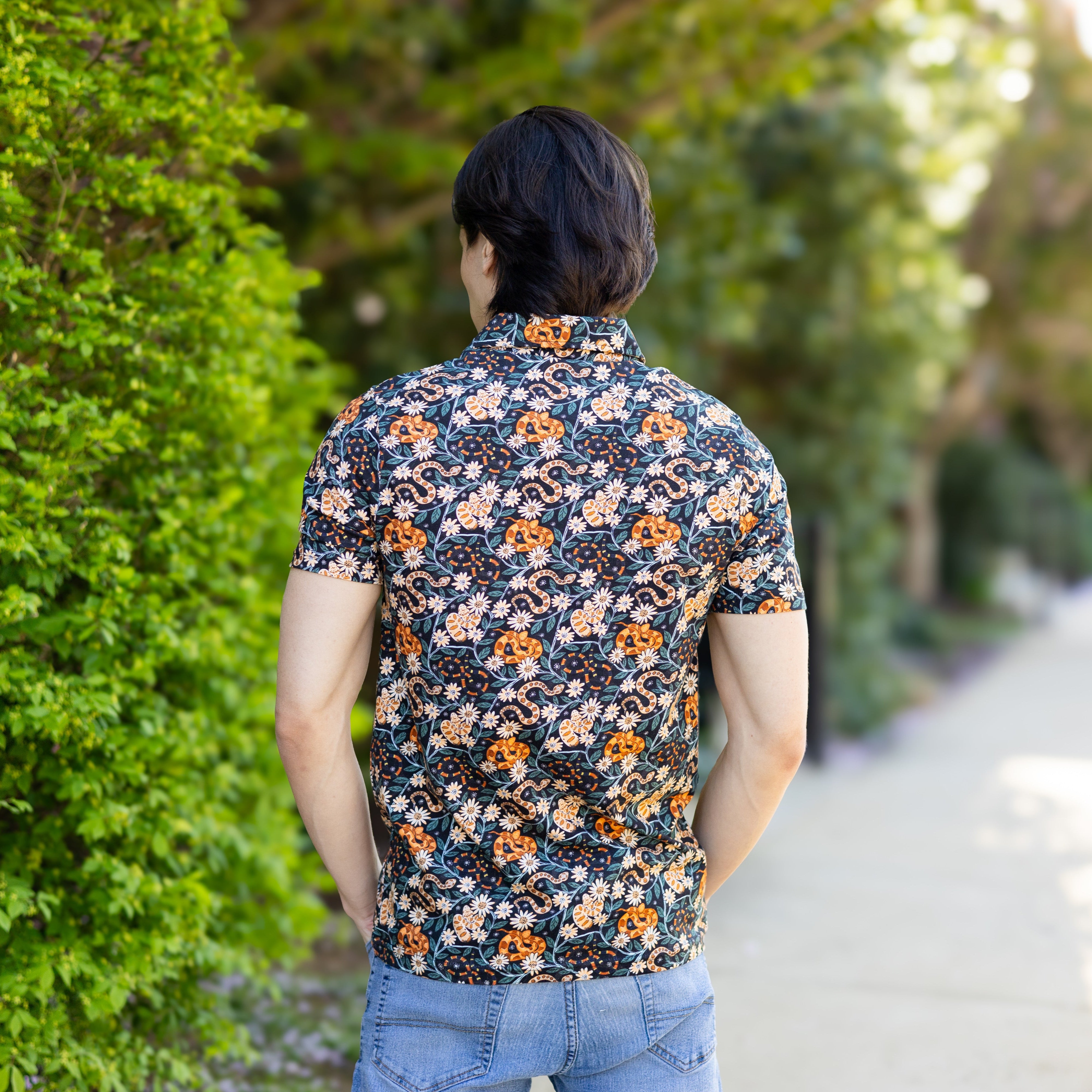 Slither & Bloom Adults Polo