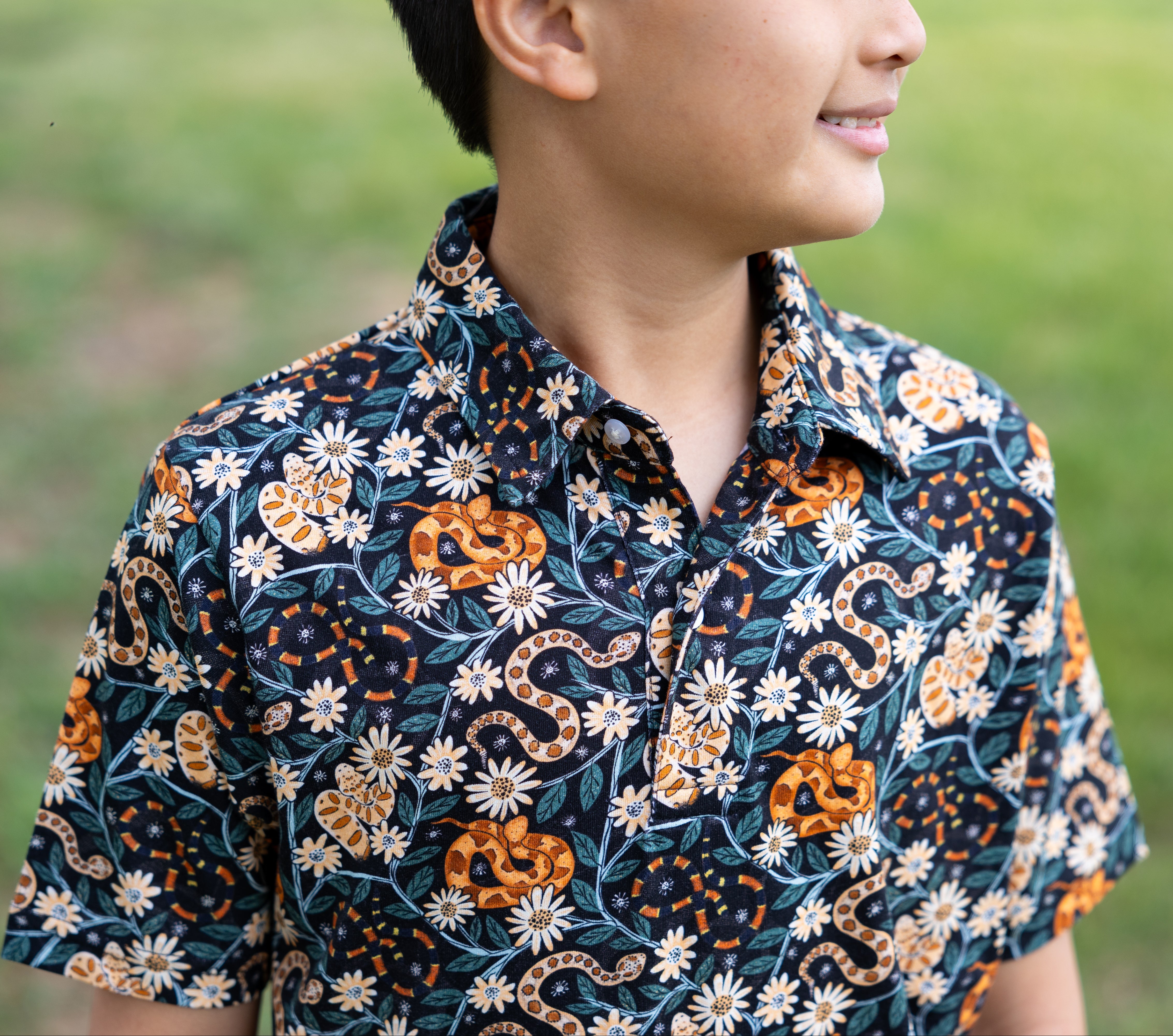 Slither & Bloom Kids Polo