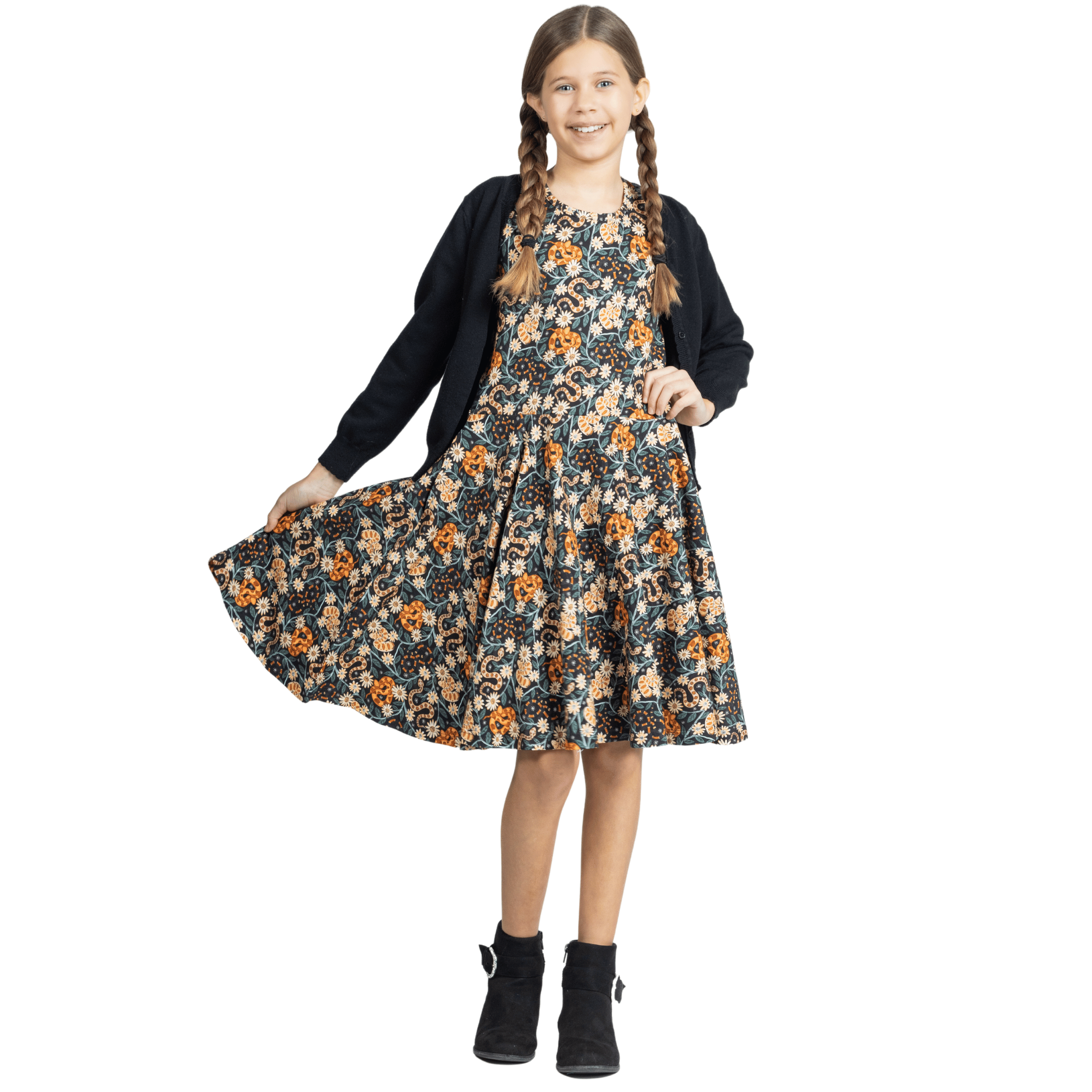 Slither & Bloom Kids Twirl Dress