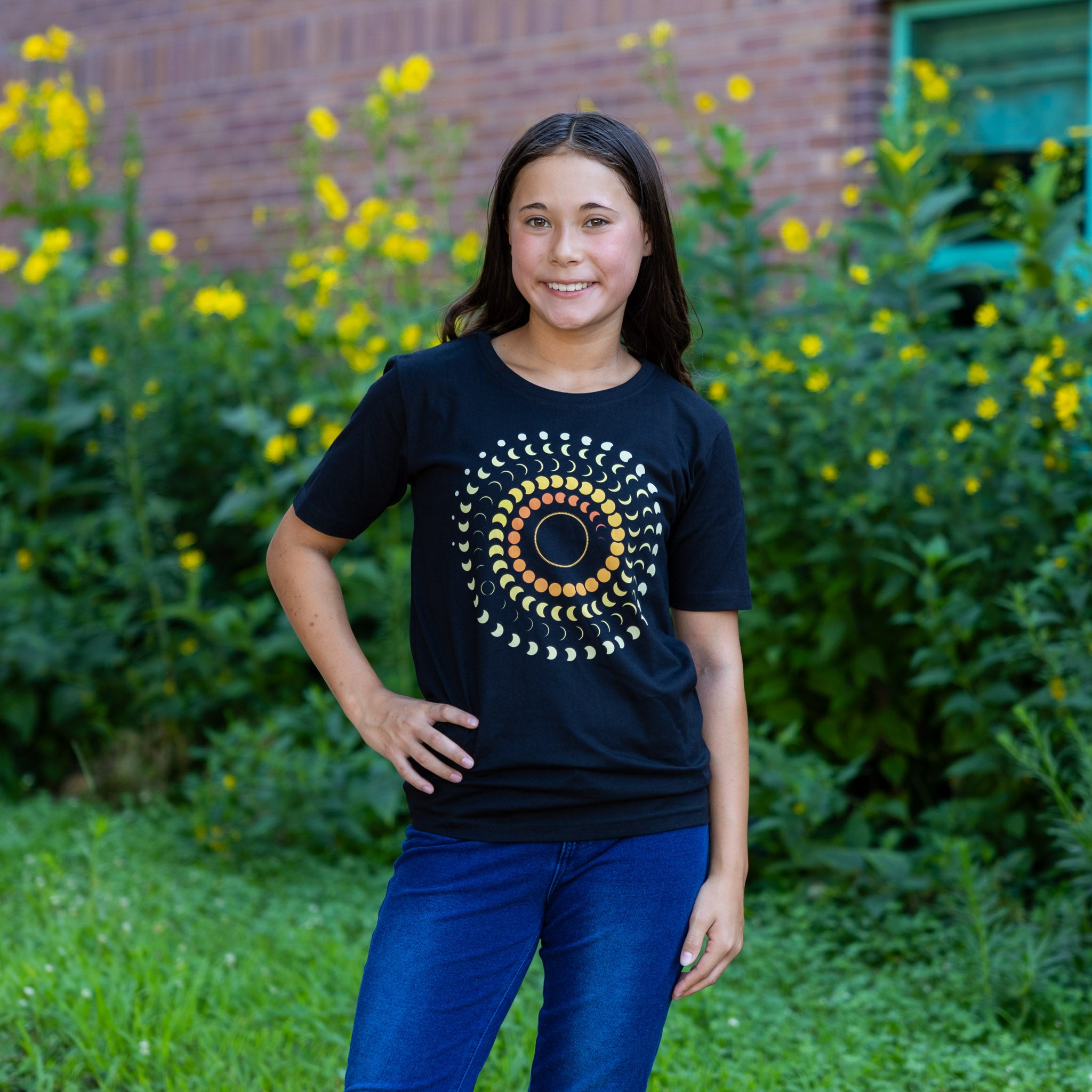 Solar Eclipse Kids T-Shirt