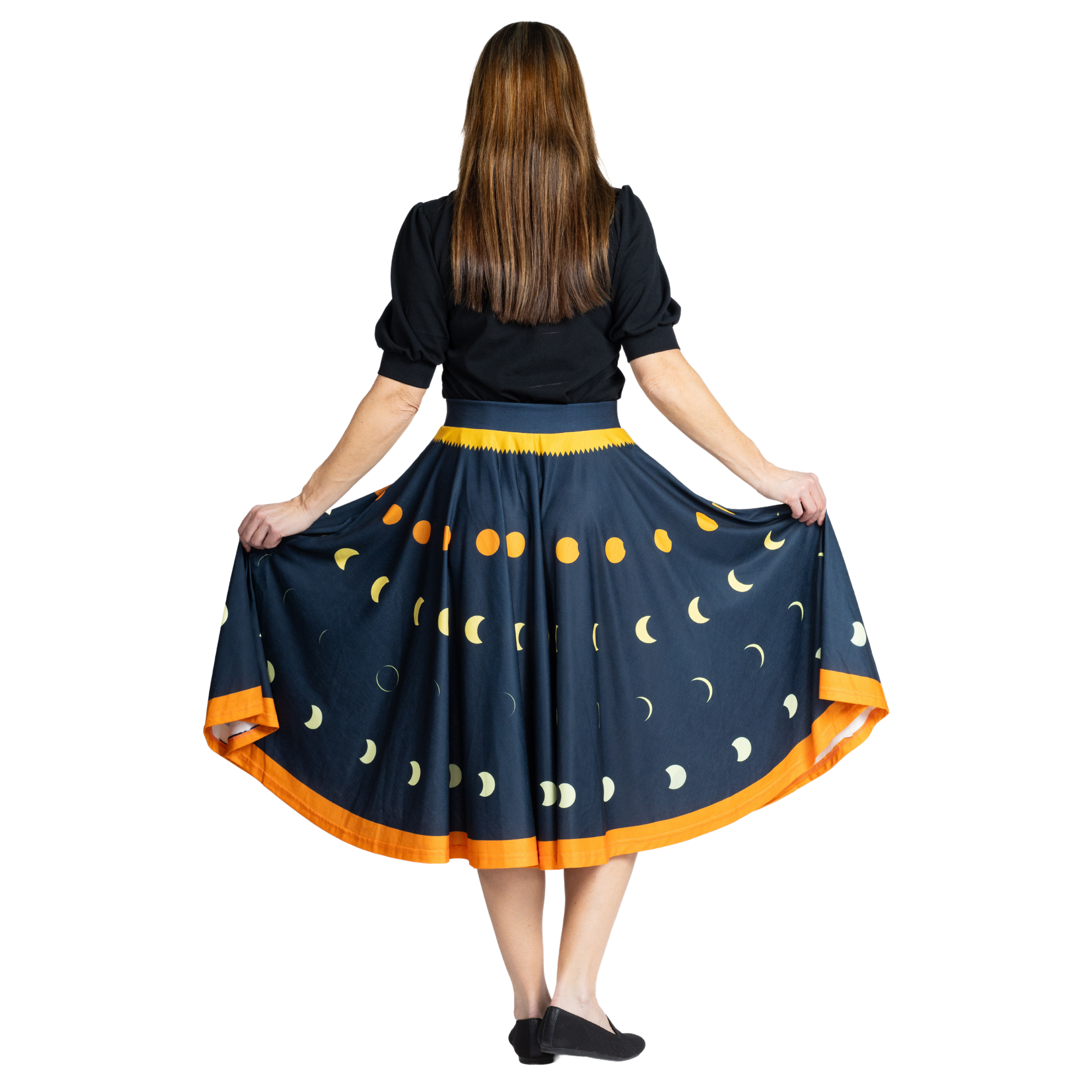 Solar Eclipse Twirl Skirt