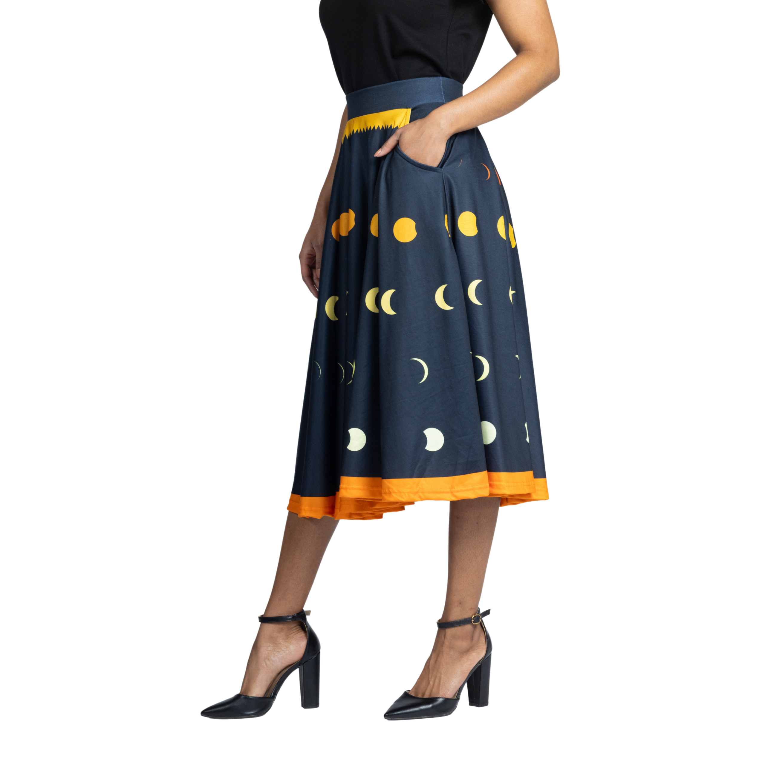 Solar Eclipse Twirl Skirt