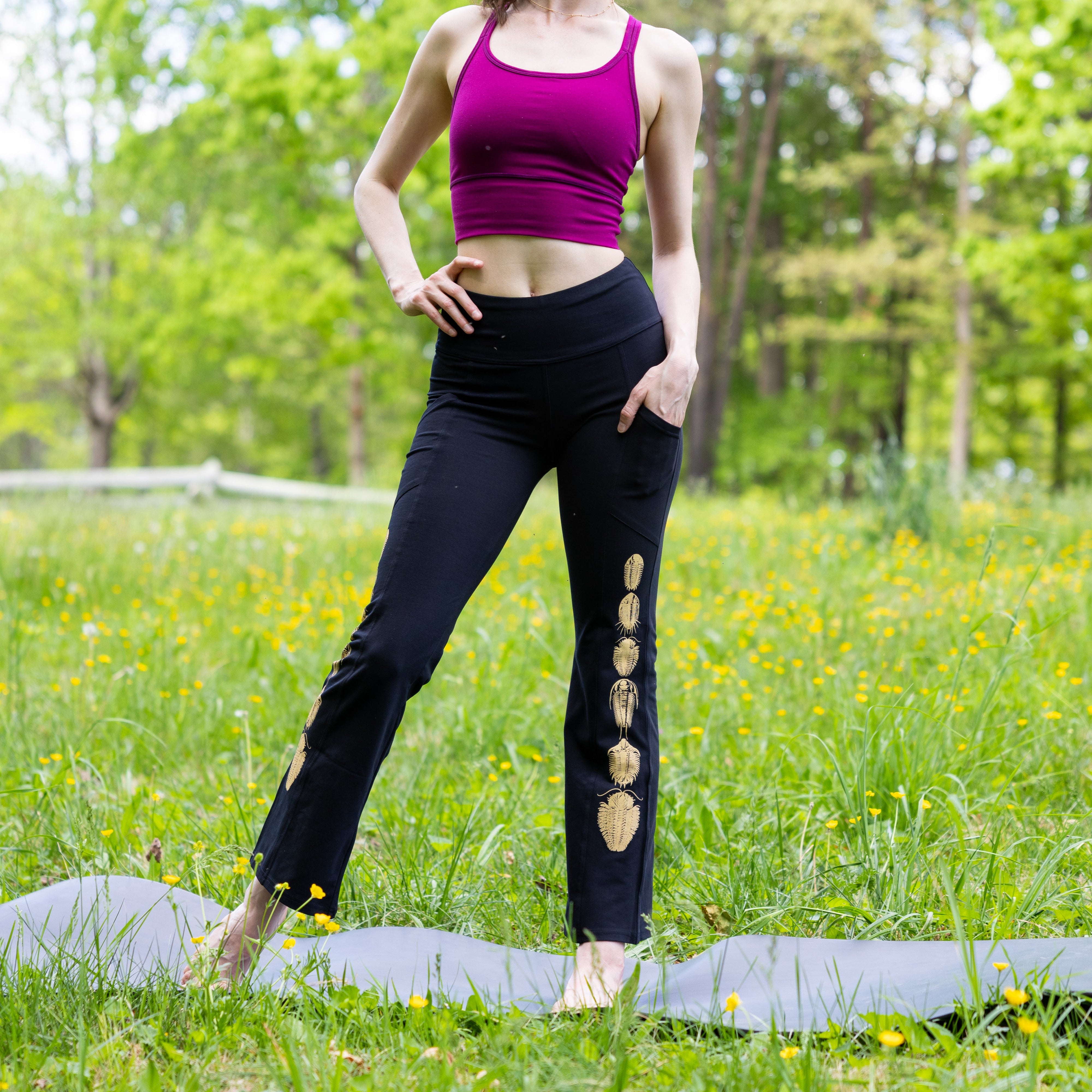 Trilobites Athletic Fit Yoga Pants
