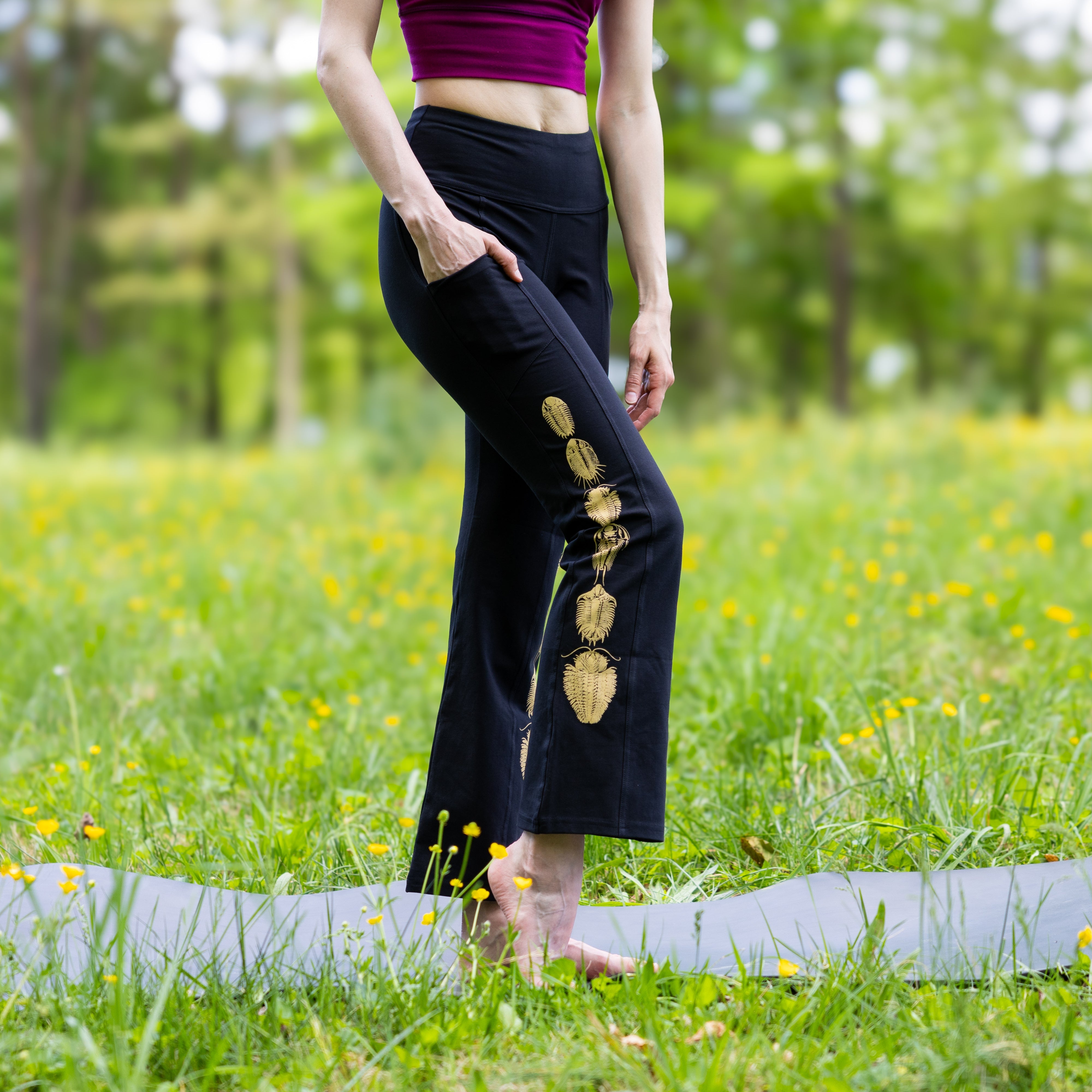 Trilobites Athletic Fit Yoga Pants