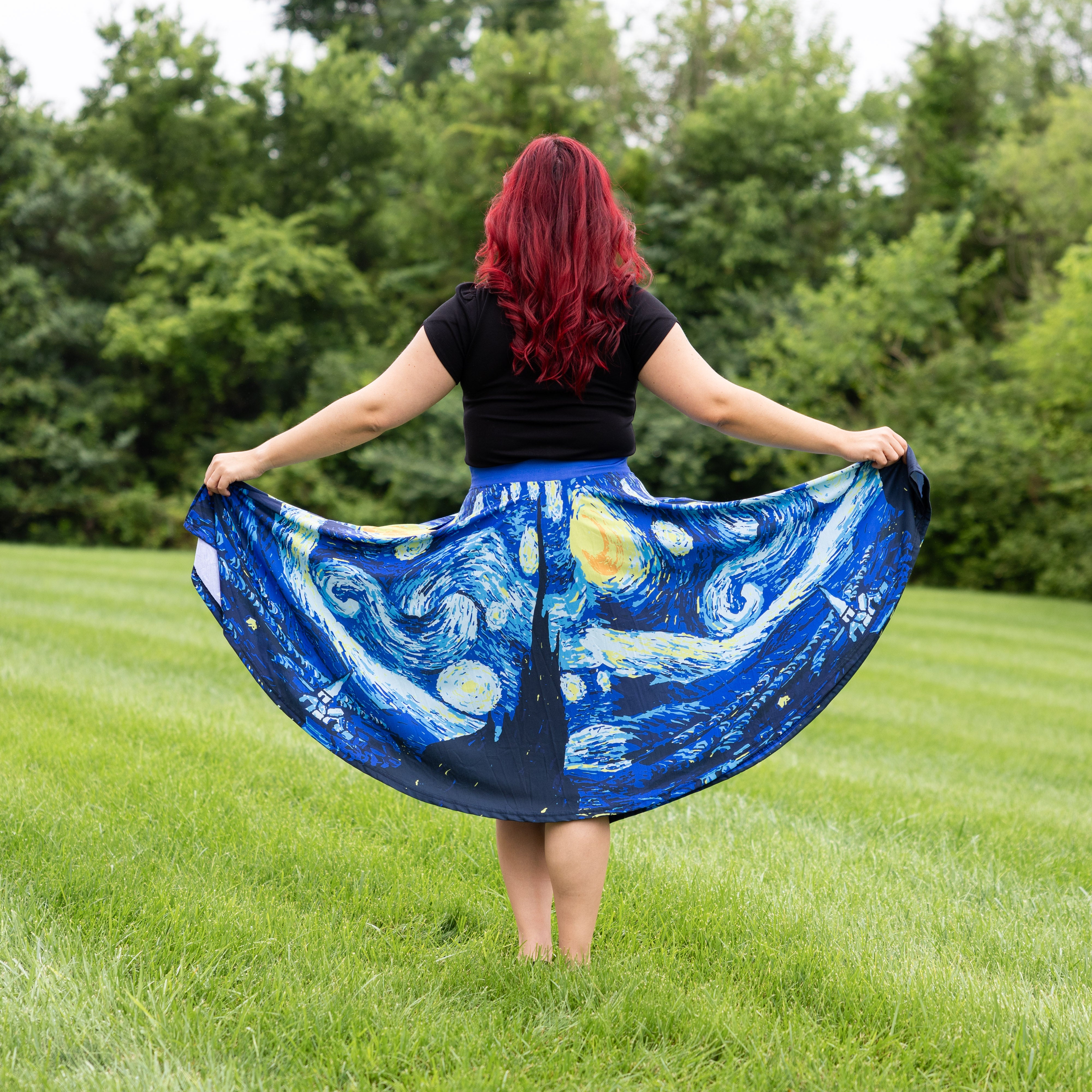 Starry Night Twirl Skirt