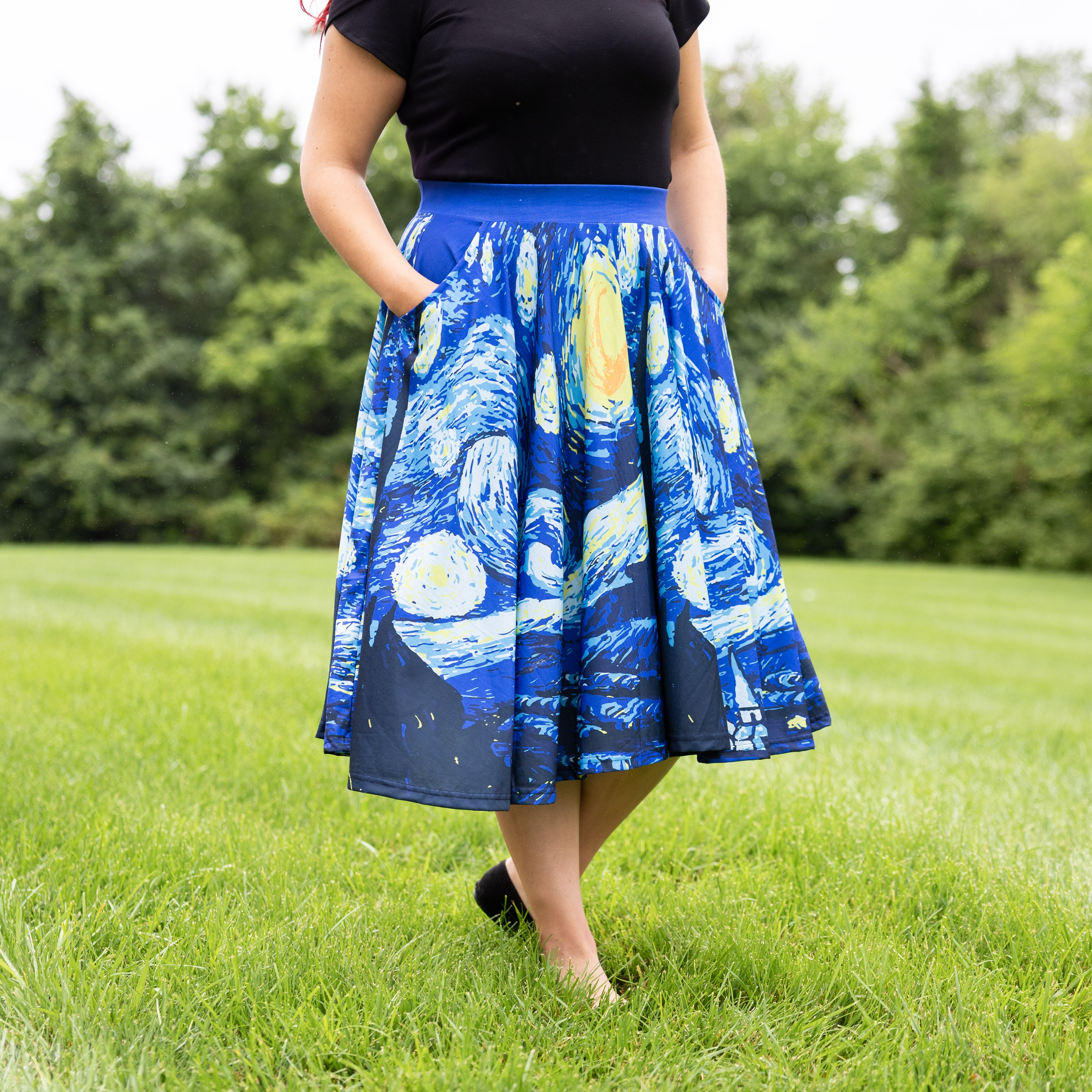 Starry Night Twirl Skirt