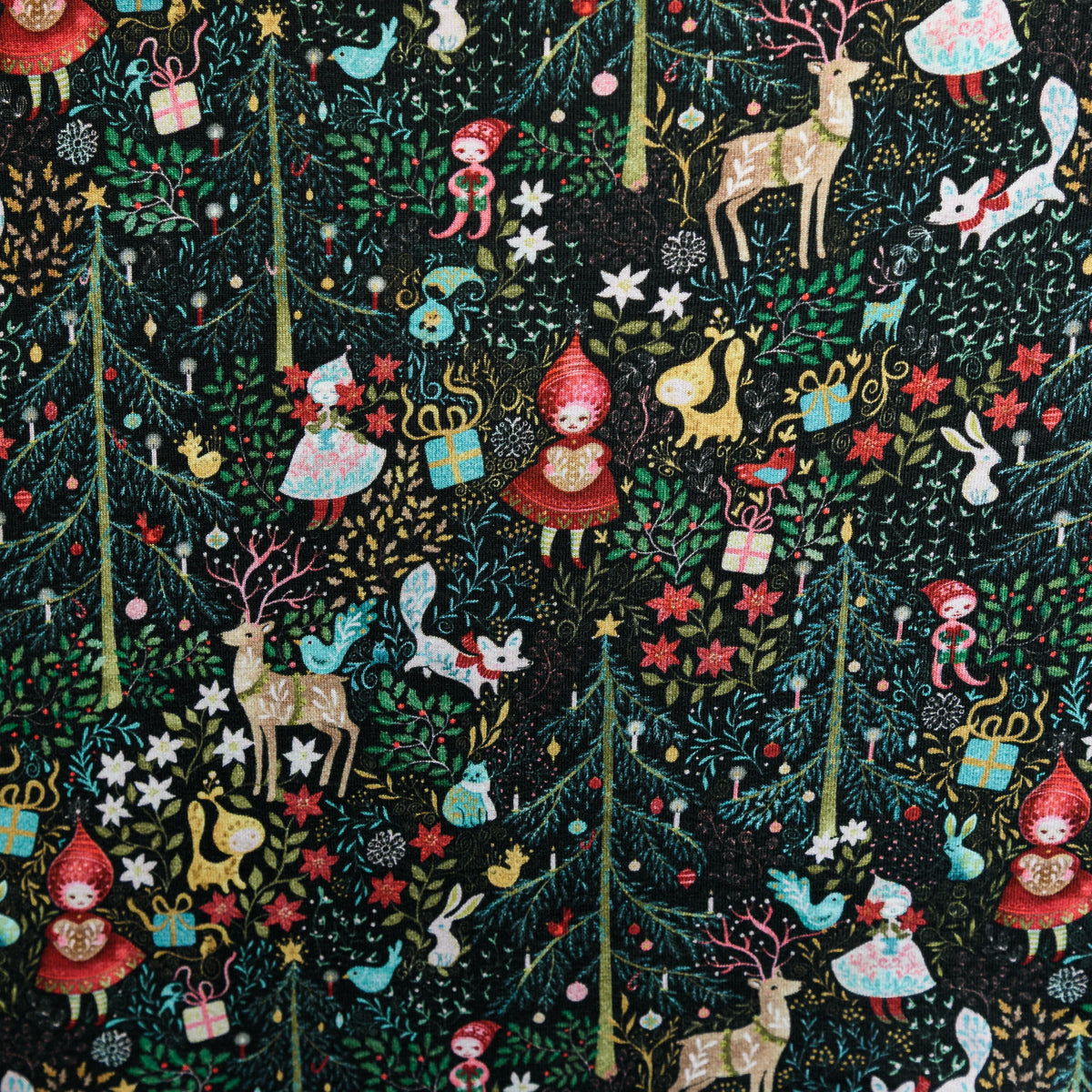 Storybook Holiday Twirl Dress with Pockets