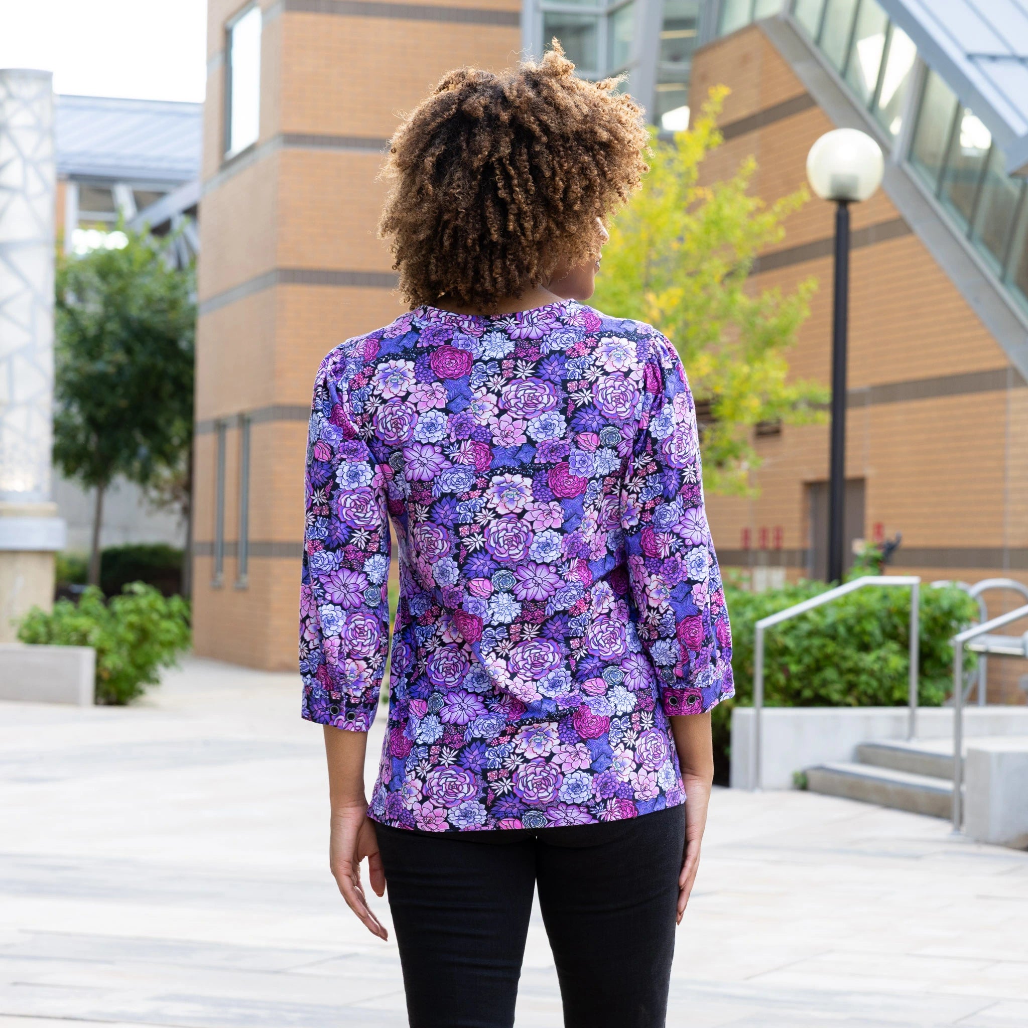 Succulents Tunic Top