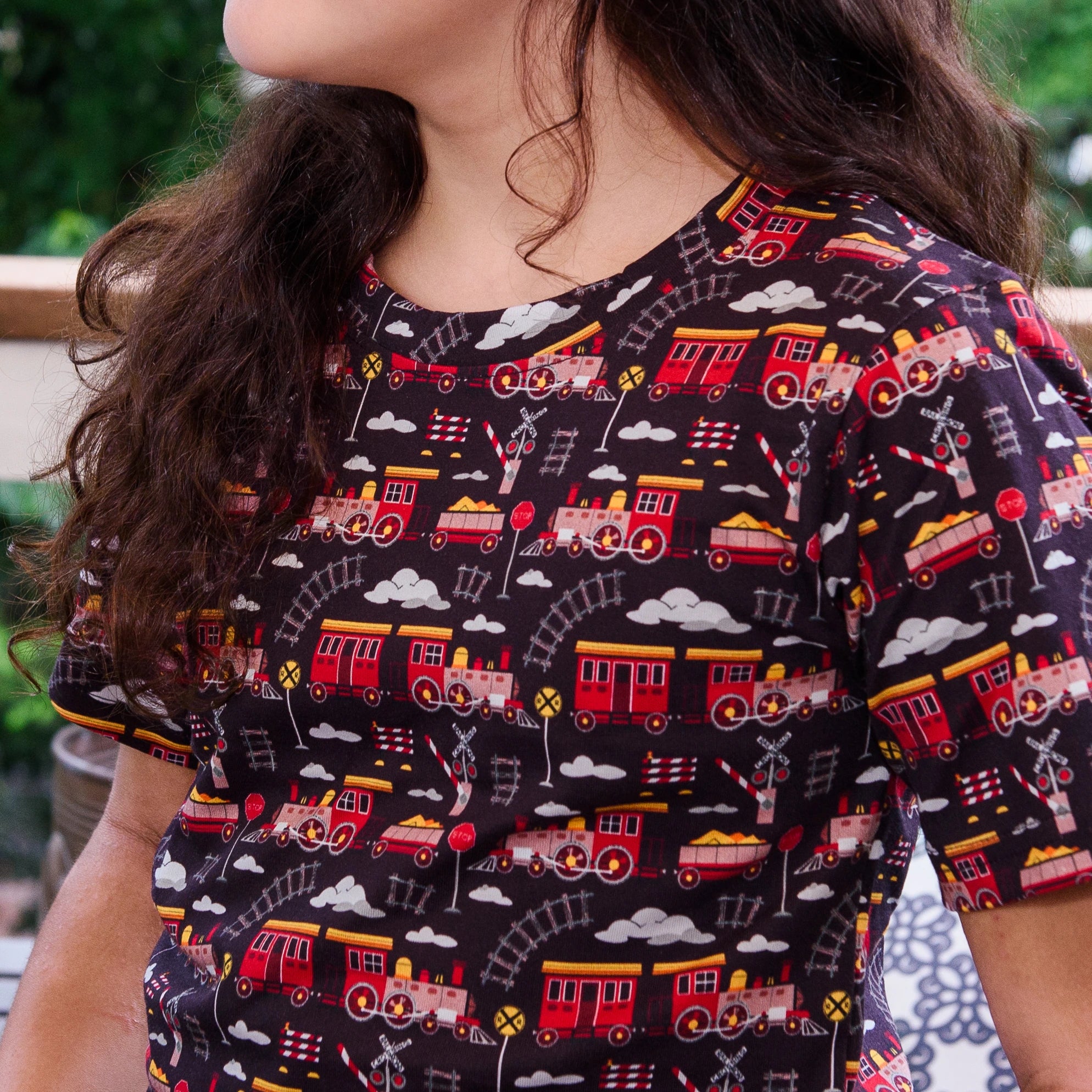 Train Adventures Kids T-Shirt
