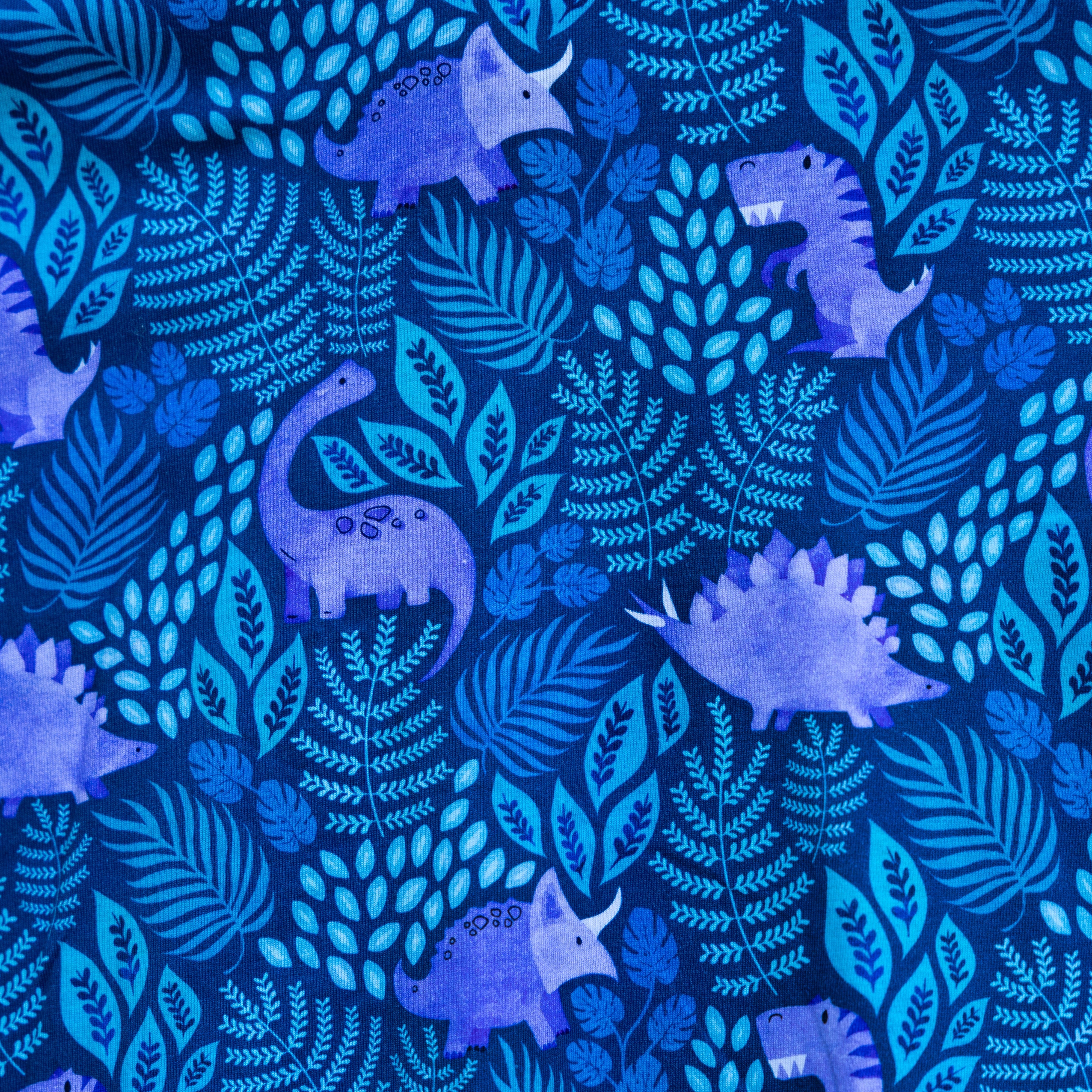 Tropical Dinosaur Skater Dress