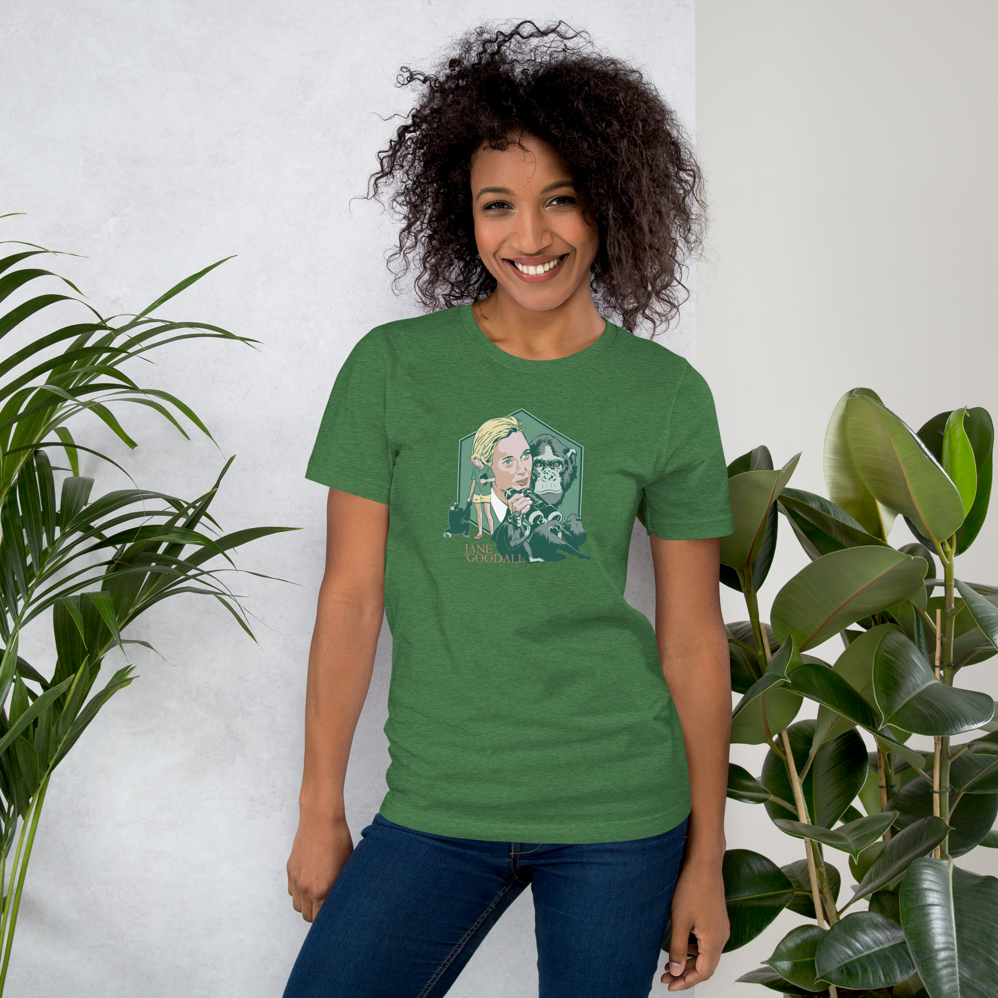 Jane Goodall Unisex T-Shirt (POD)
