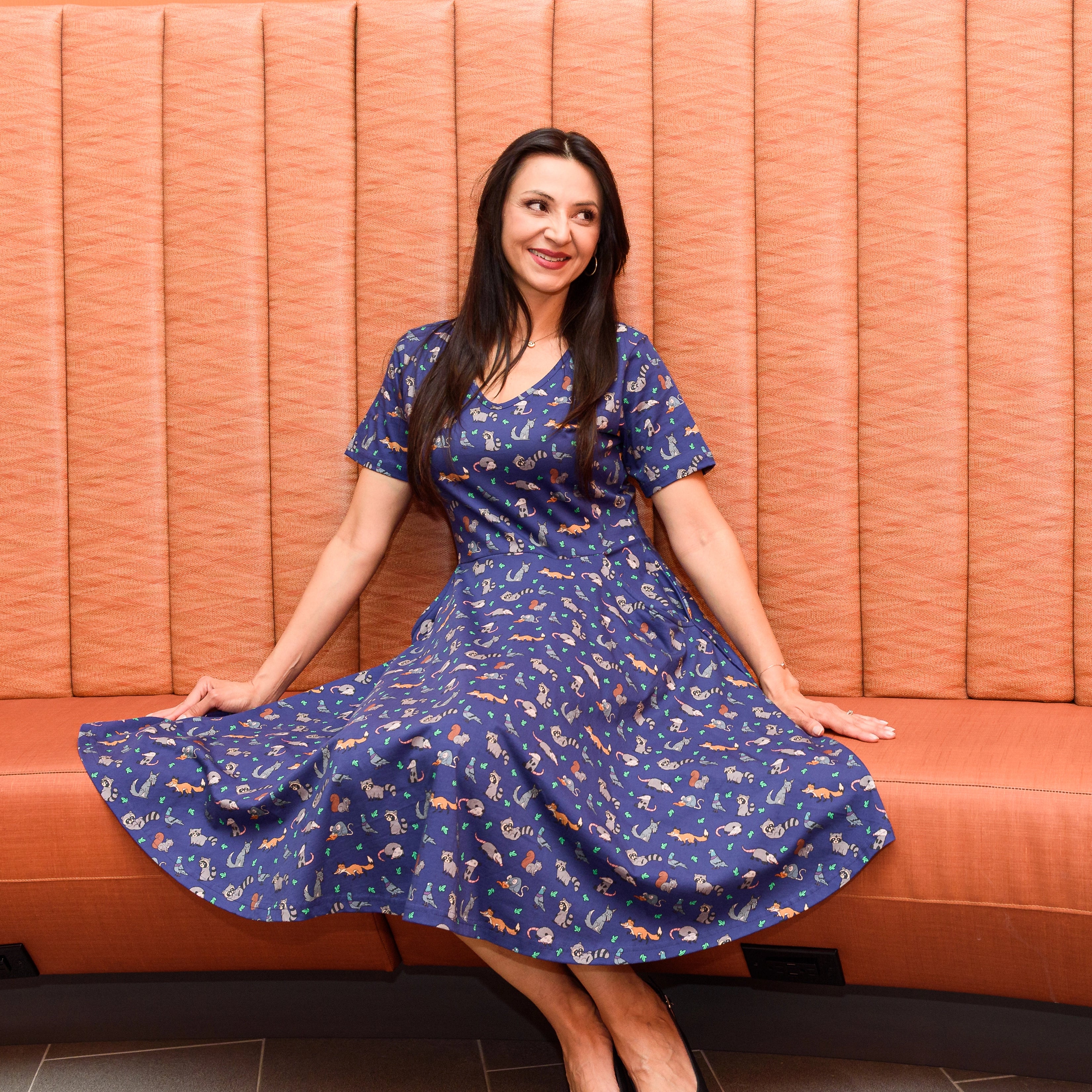 Urban Scavengers Twirl Dress with Pockets
