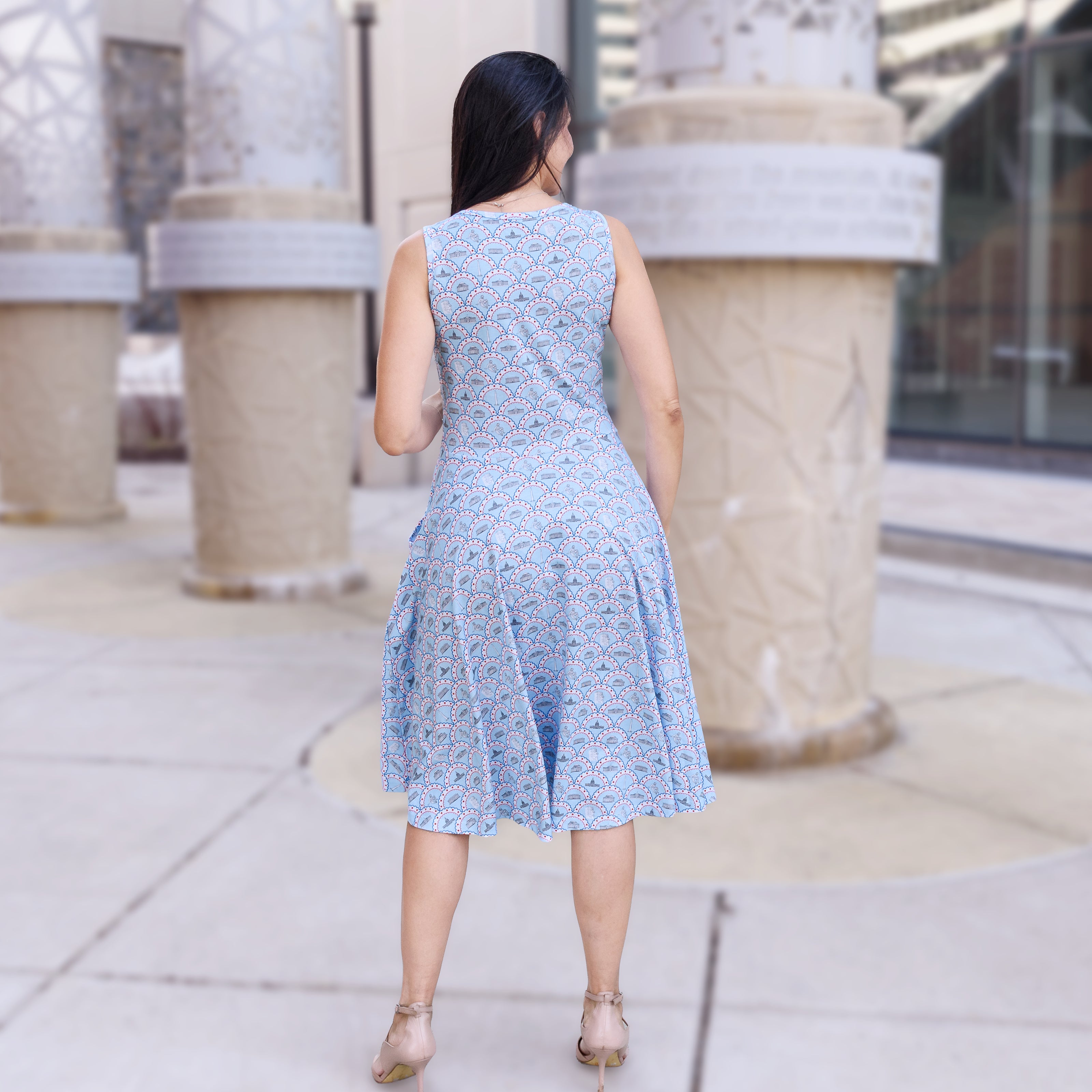 Historic DC Twirl Dress with Pockets