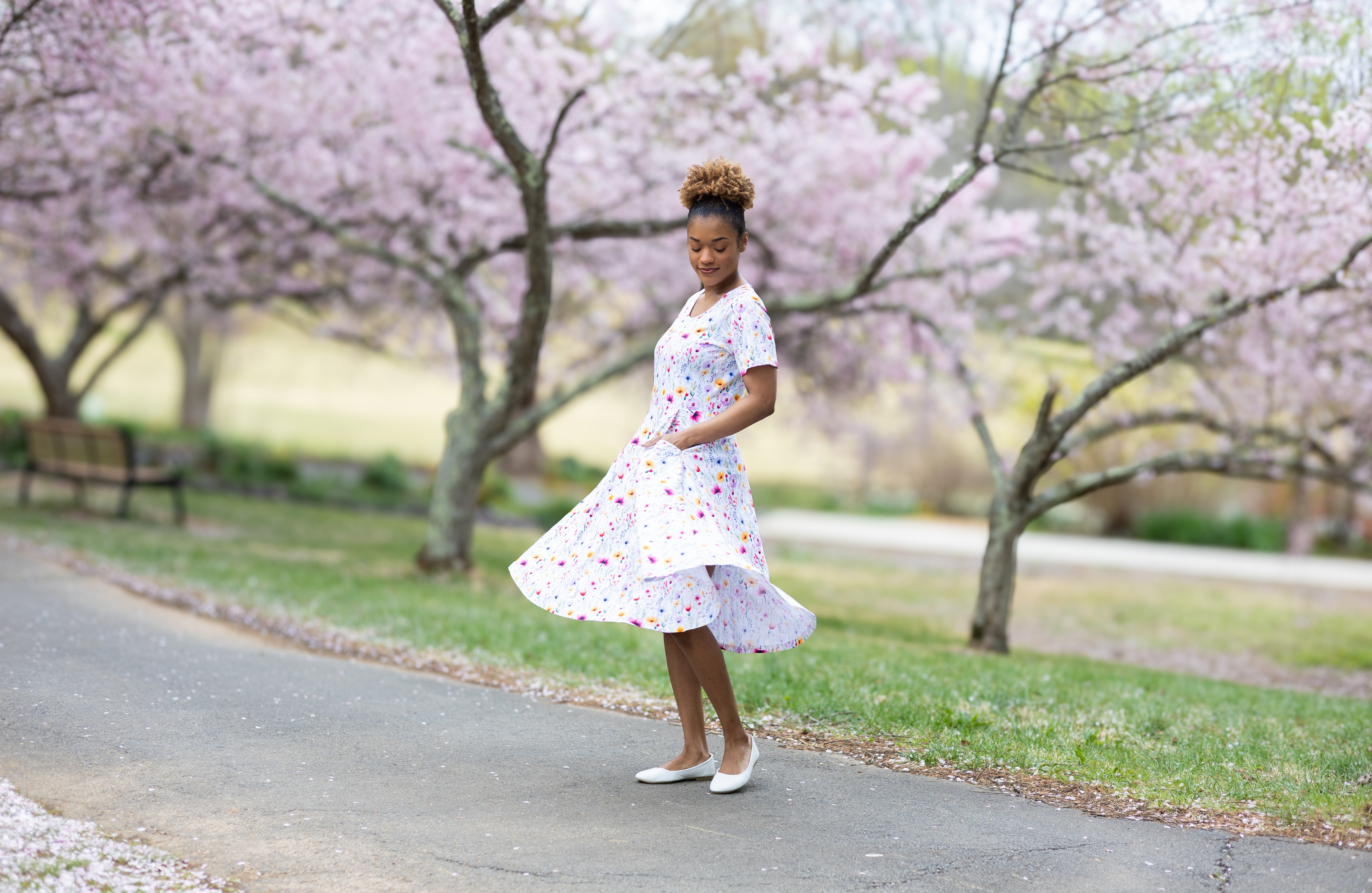 Wildflowers Twirl Dress