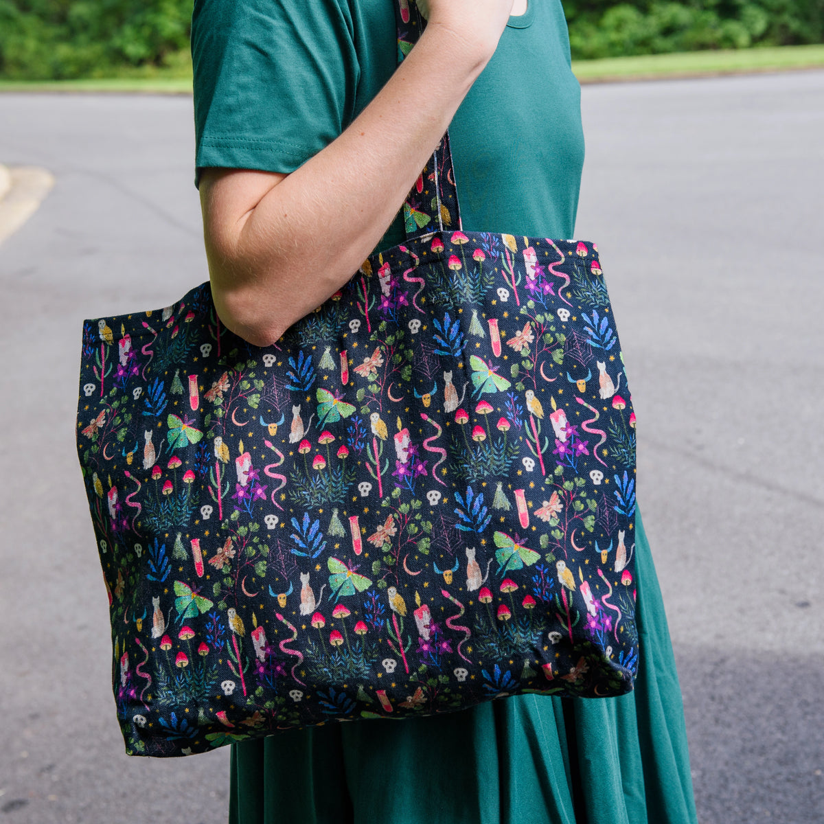 Witchy Forest Tote Bag