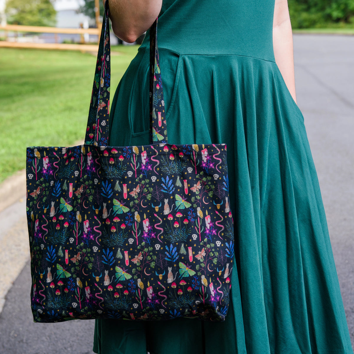 Witchy Forest Tote Bag