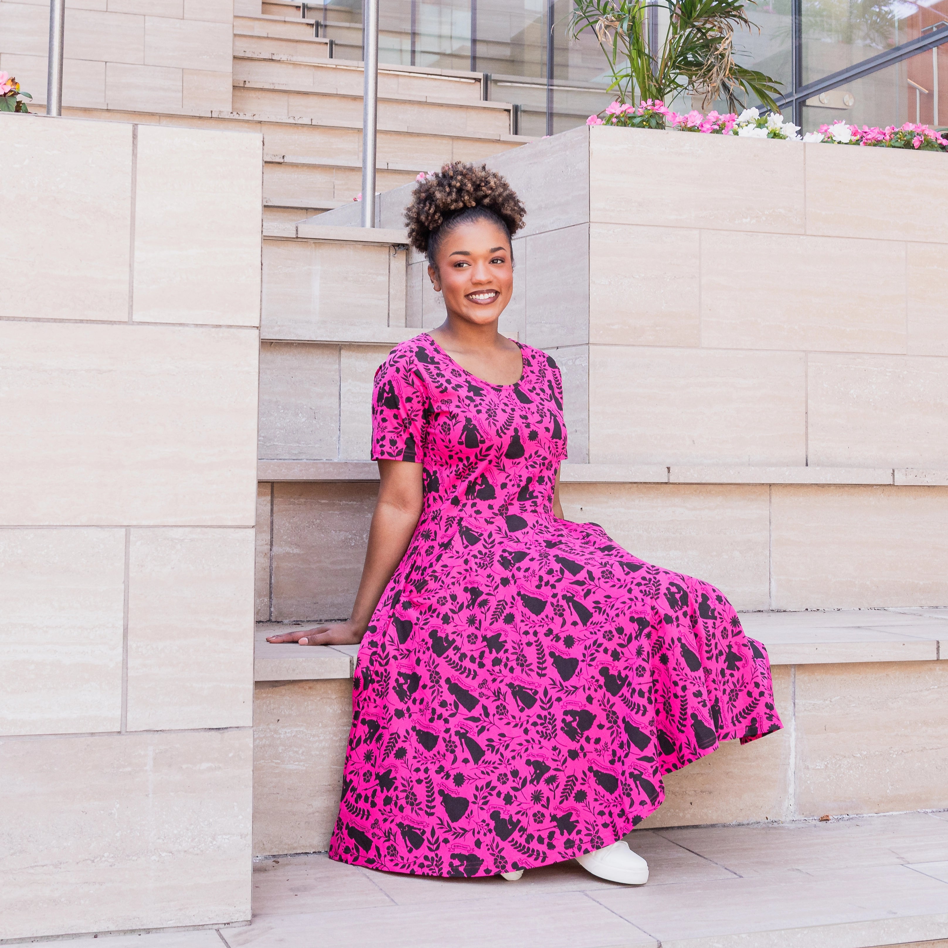 Women of the Revolution Twirl Dress with Pockets