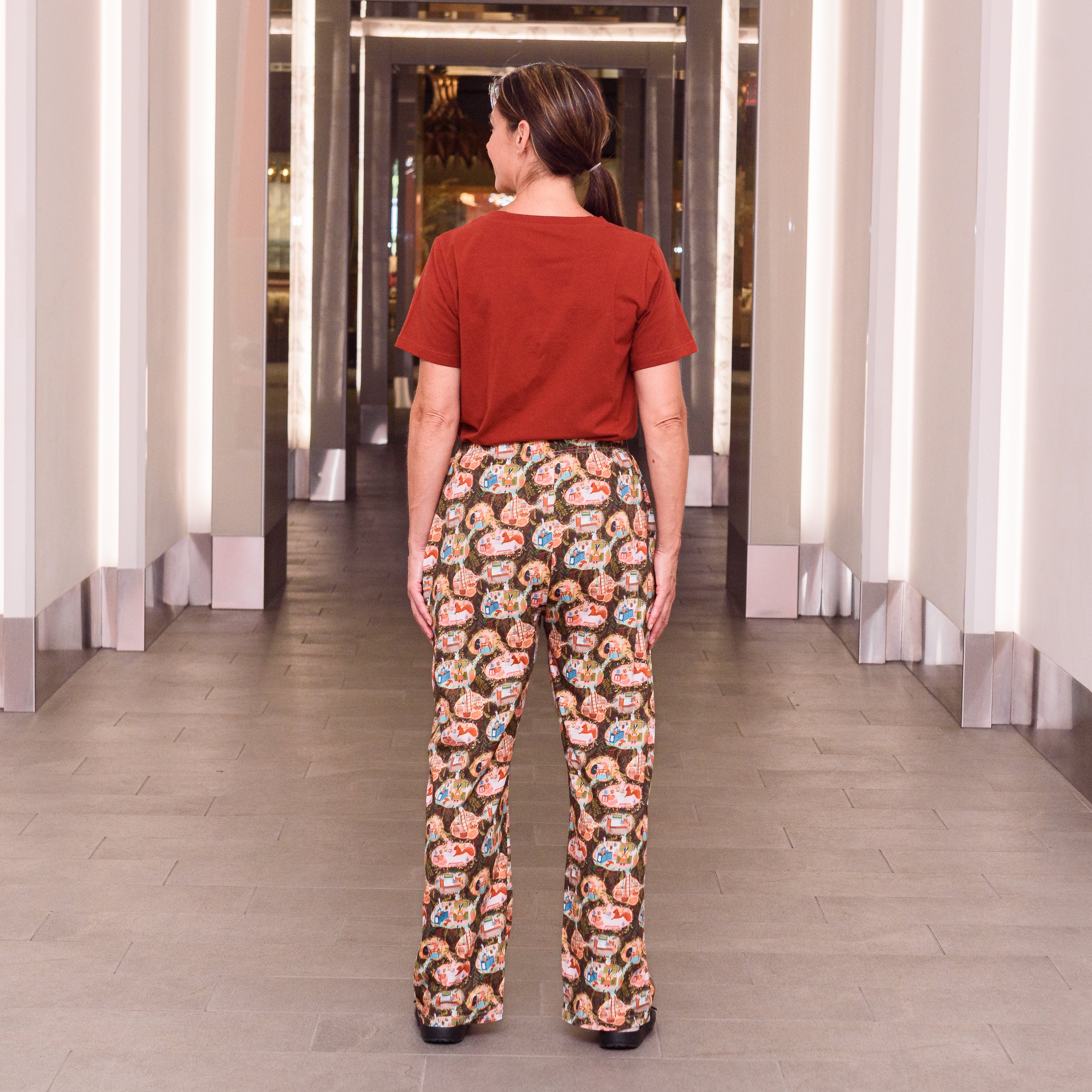 Woodland Retreat Lounge Pants with Pockets