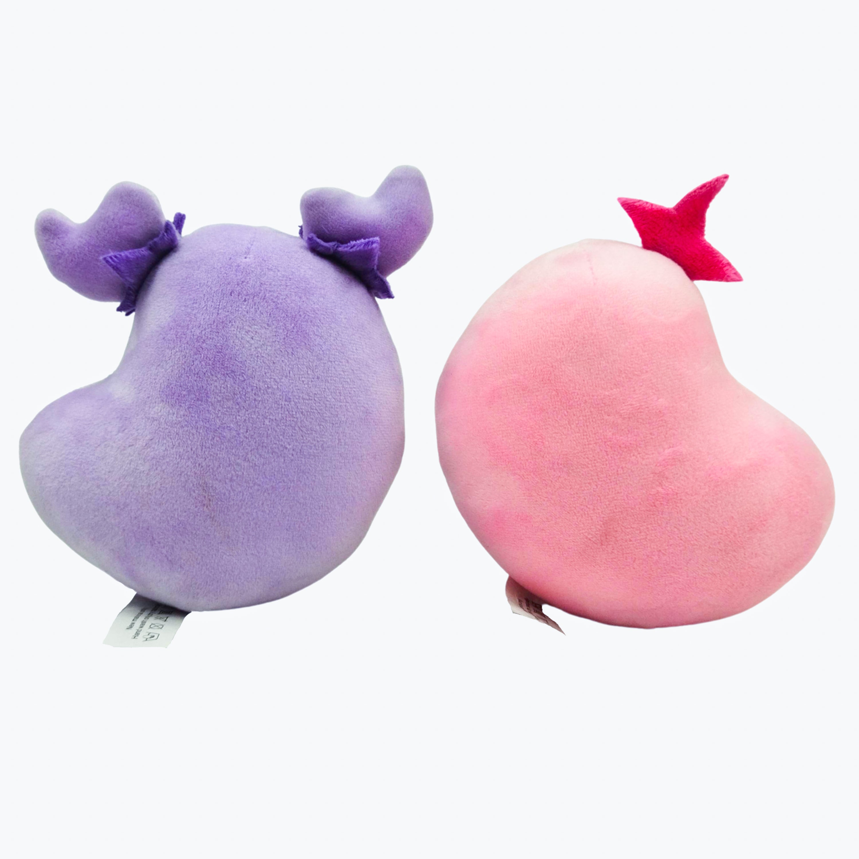 Pinky and Petunia by Amoeba Sisters Plushie Set