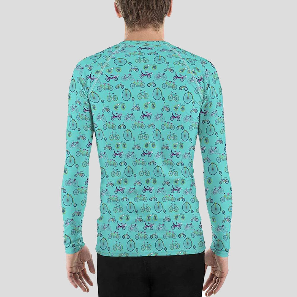Bicycles Unisex Rash Guard (POD)