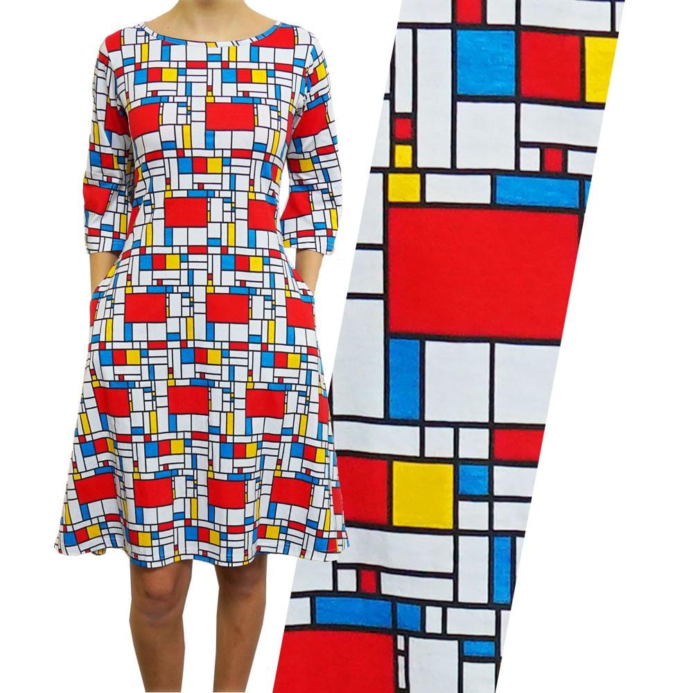 Mondrian Curie Dress