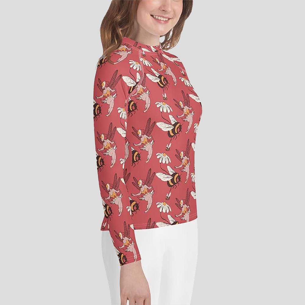 Flight of the Fairies Youth Rash Guard (POD)