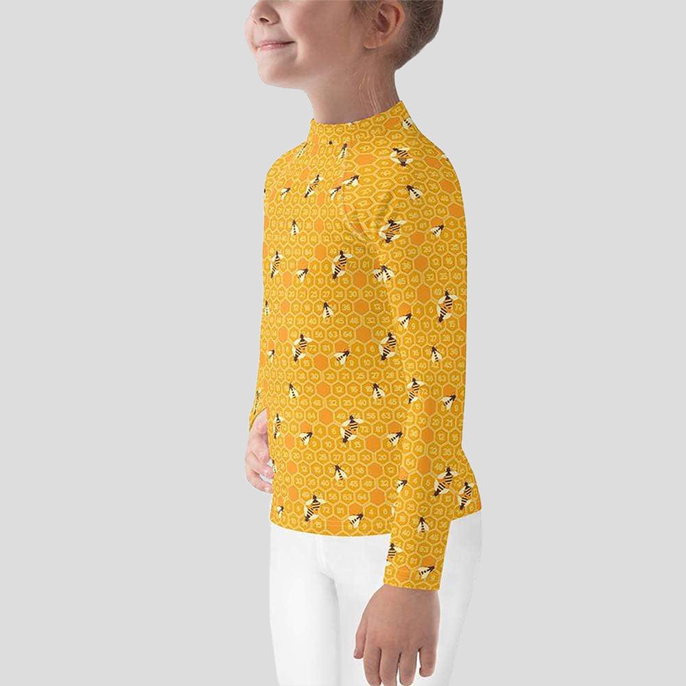 Honeycomb Kids Rash Guard (POD)