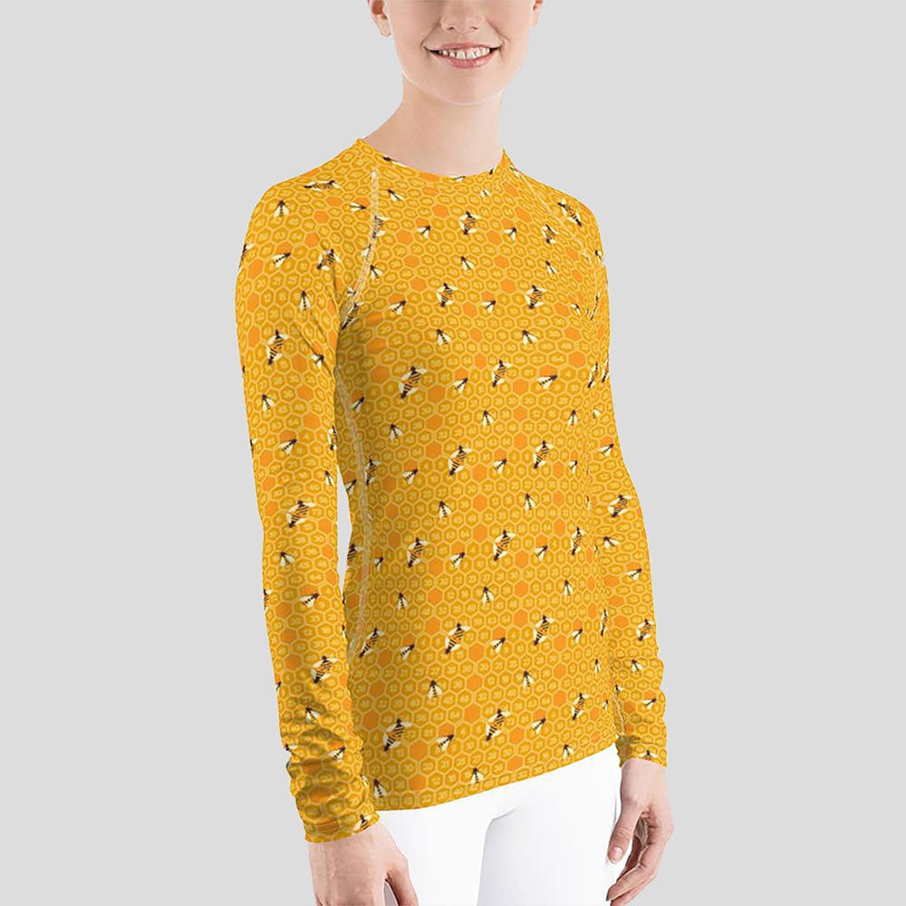 Honeycomb Rash Guard Top (POD)
