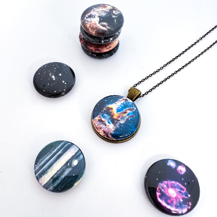 Interchangeable JWST First Images Necklace