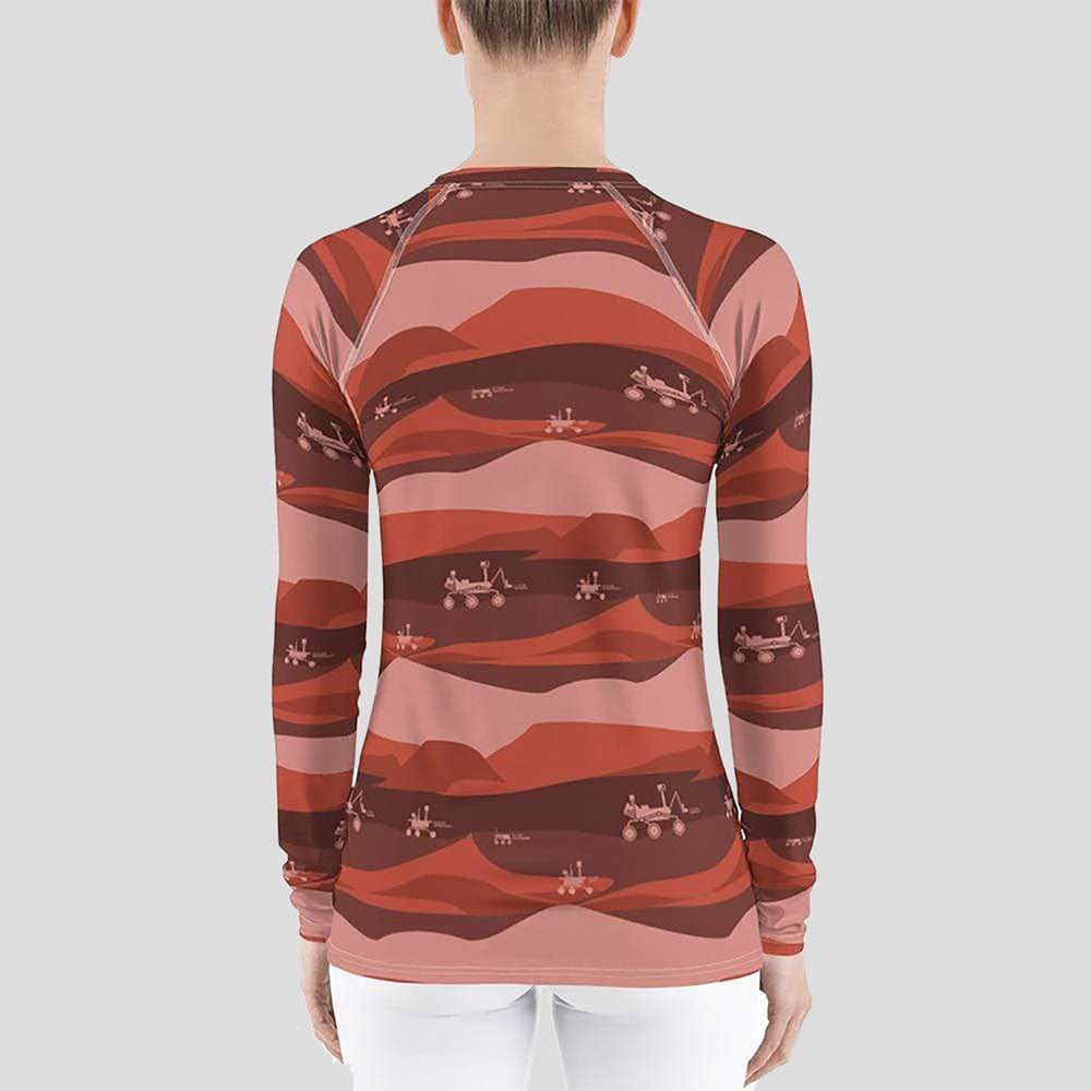 Mars Landing Rash Guard Top (POD)